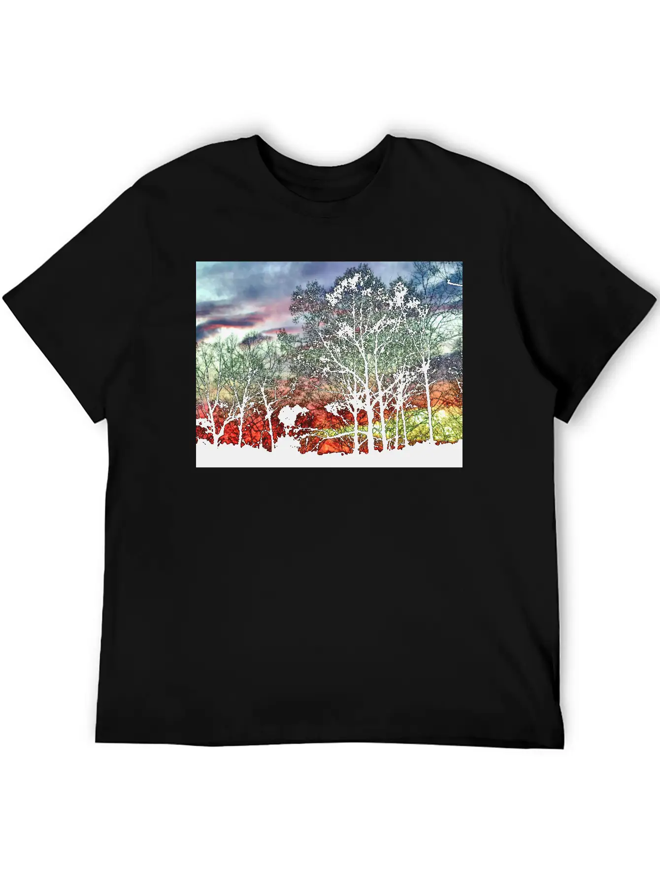 Beautiful Southern Sky T-shirt Stylish Everyday T-Shirt – Unisex Basic Cotton Tee