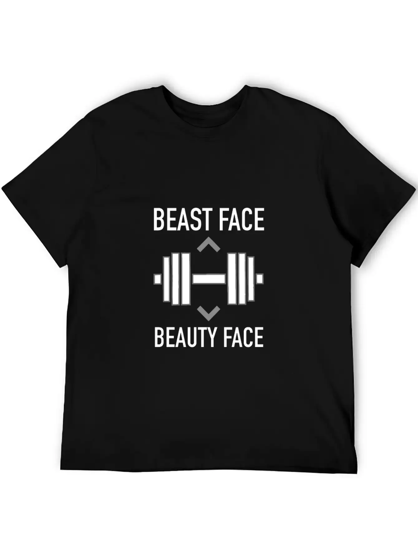 BEAUTY FACE BEAST Basic Graphic T-Shirt – Daily Comfort In Soft Cotton