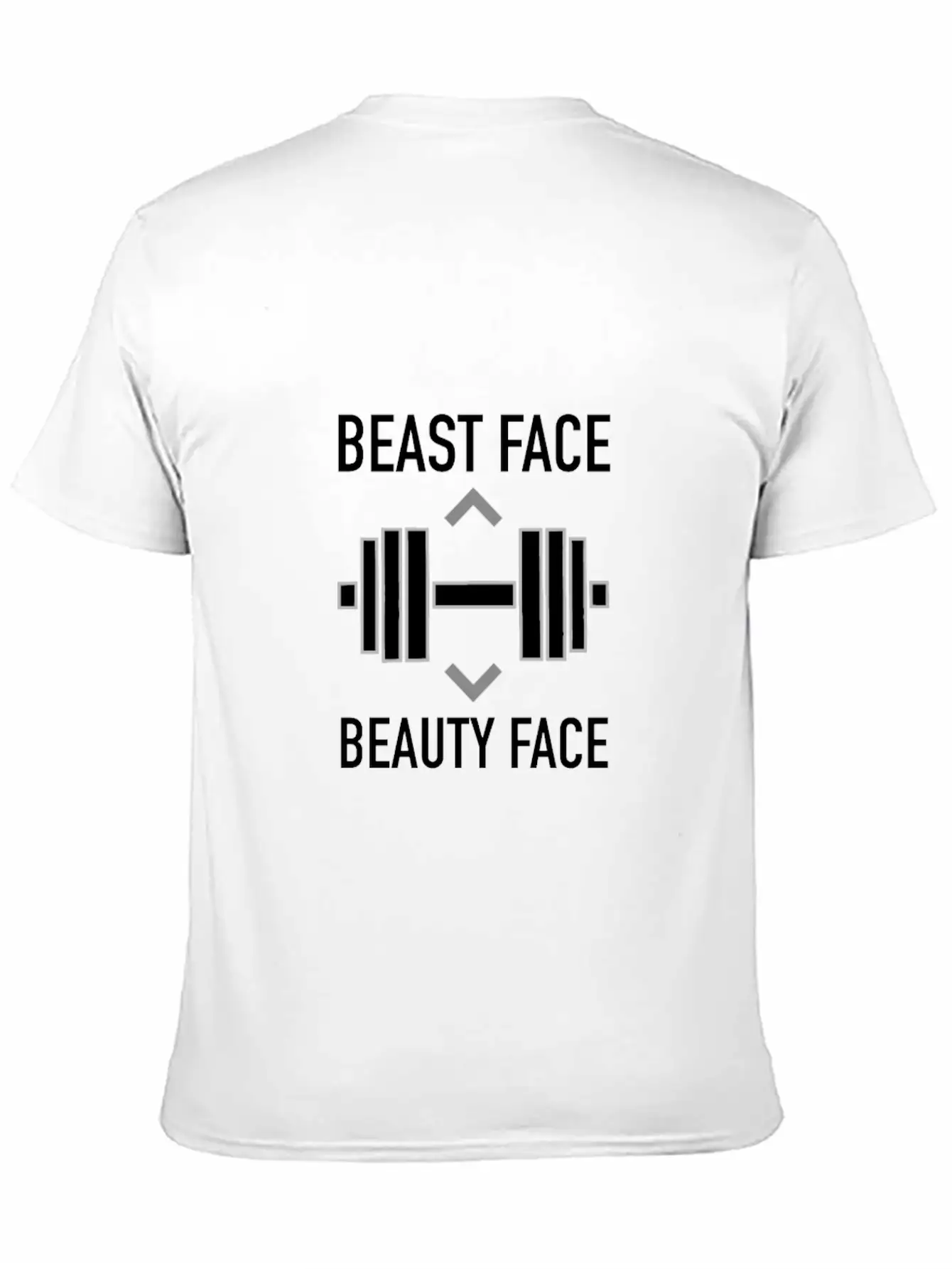 BEAUTY FACE BEAST Basic Graphic T-Shirt – Daily Comfort In Soft Cotton