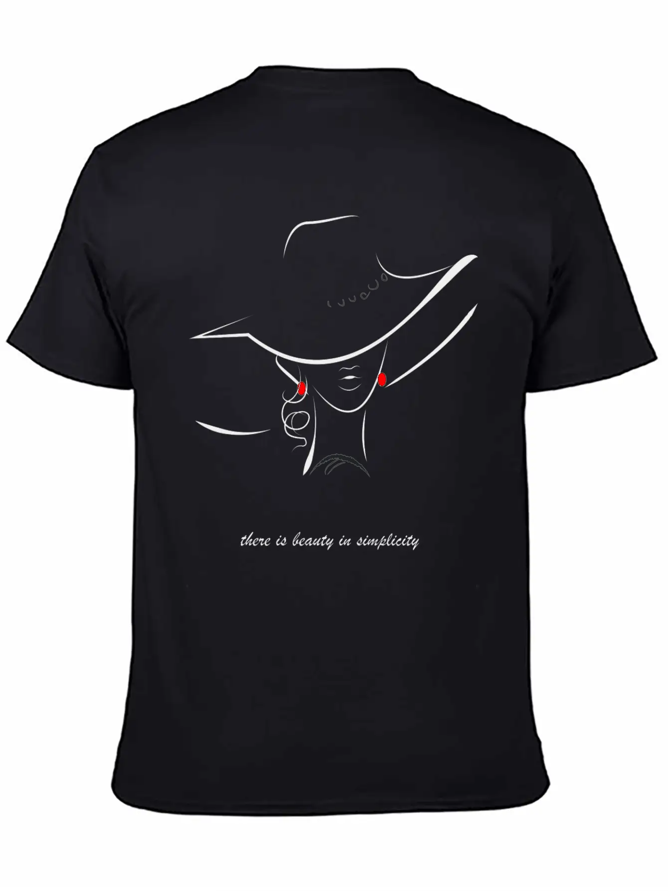 Beauty Is Simple Unisex Short Sleeve Soft Cotton T-Shirt – Casual Everyday Wear