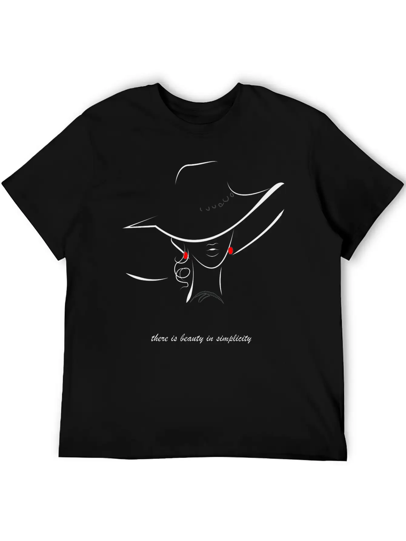 Beauty Is Simple Unisex Short Sleeve Soft Cotton T-Shirt – Casual Everyday Wear