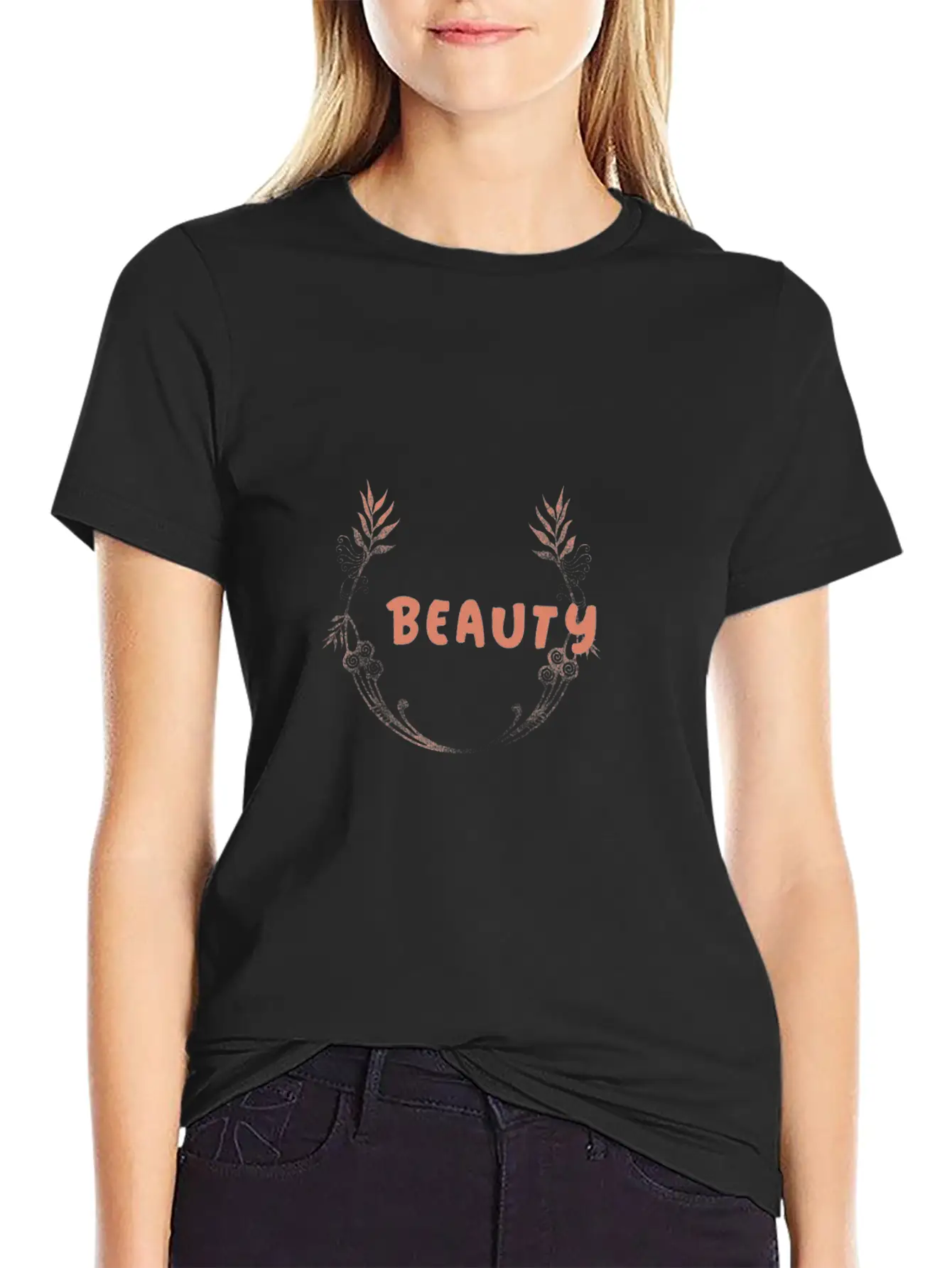 Beauty Timeless Short Sleeve Tee – Comfy And Minimalist Design