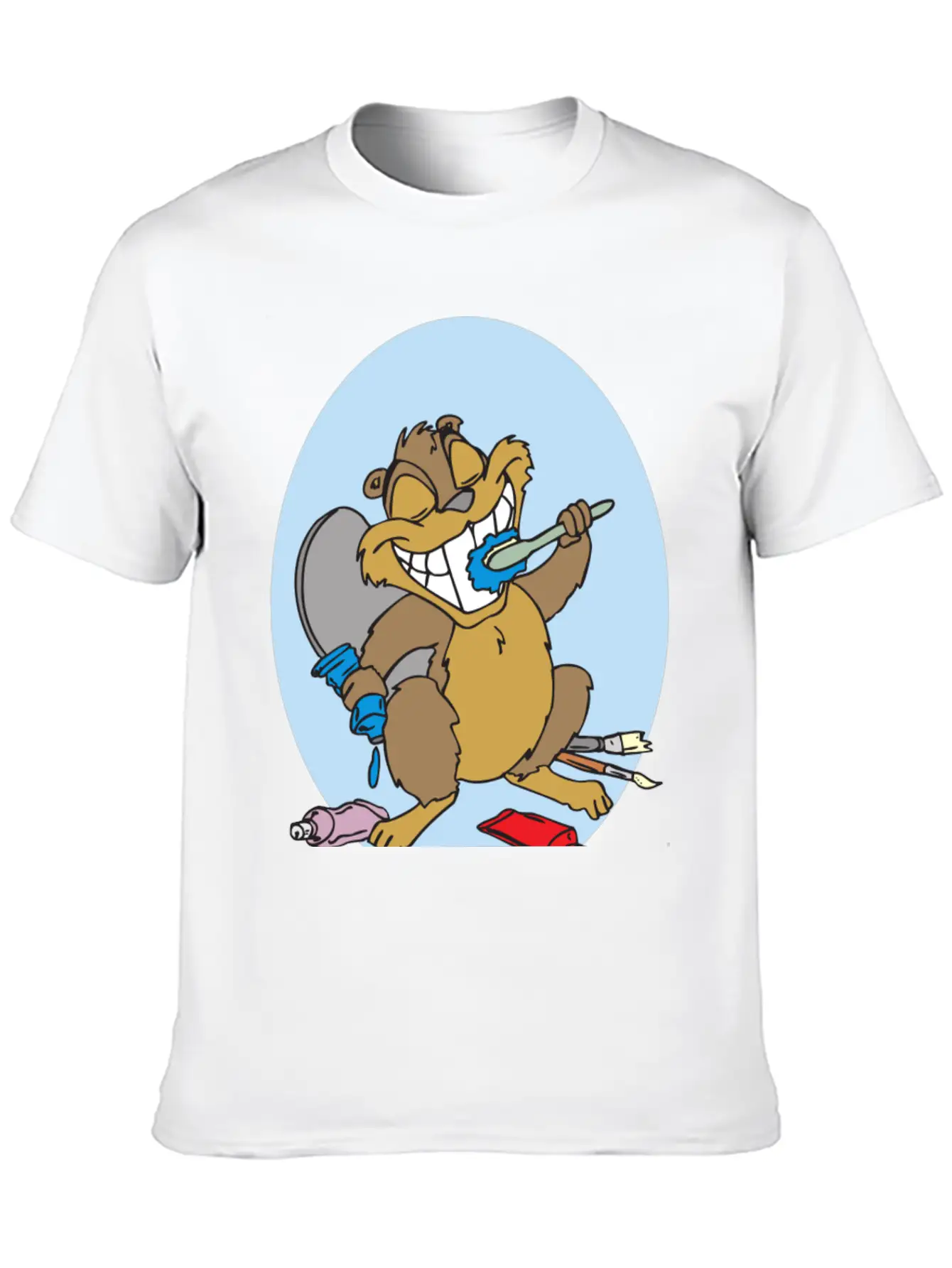 Beaver Relaxed Everyday Tee – Lightweight And Durable Cotton