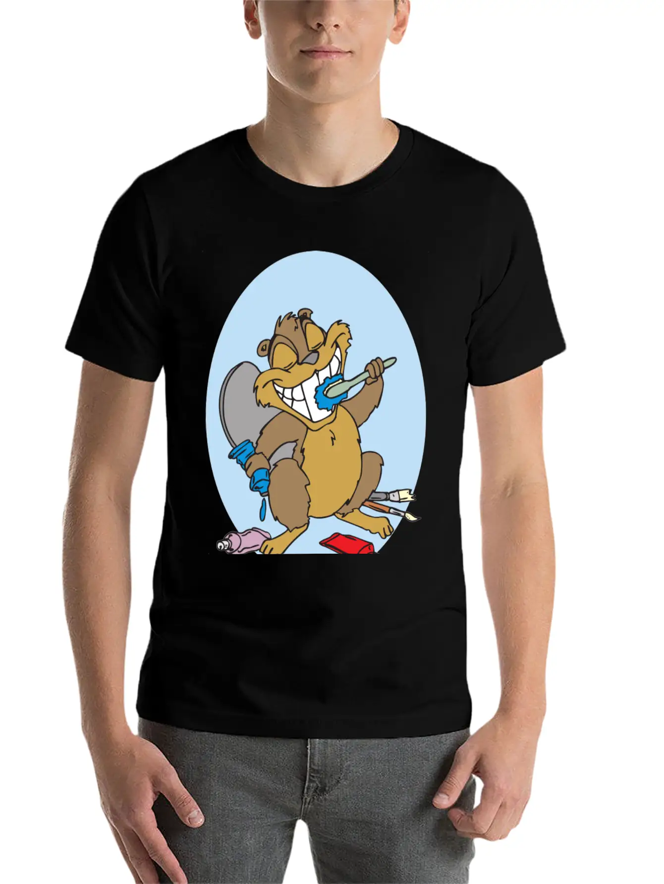 Beaver Relaxed Everyday Tee – Lightweight And Durable Cotton