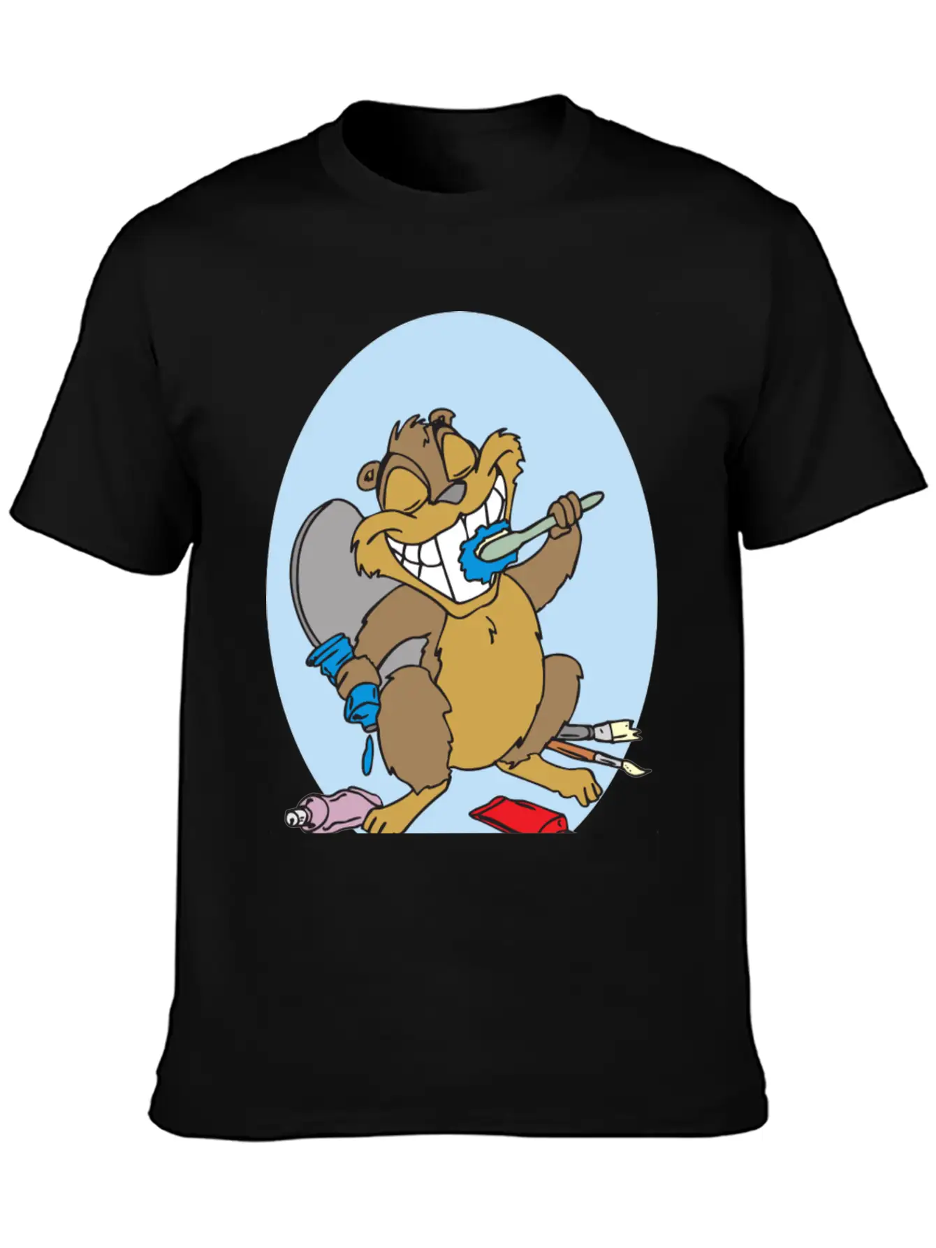 Beaver Relaxed Everyday Tee – Lightweight And Durable Cotton