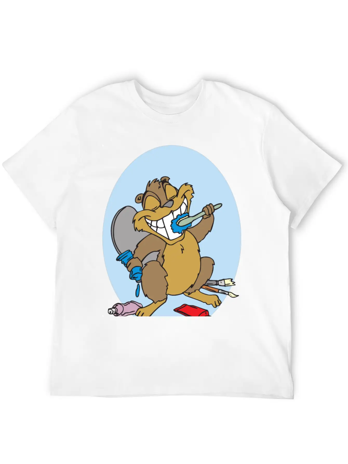 Beaver Relaxed Everyday Tee – Lightweight And Durable Cotton