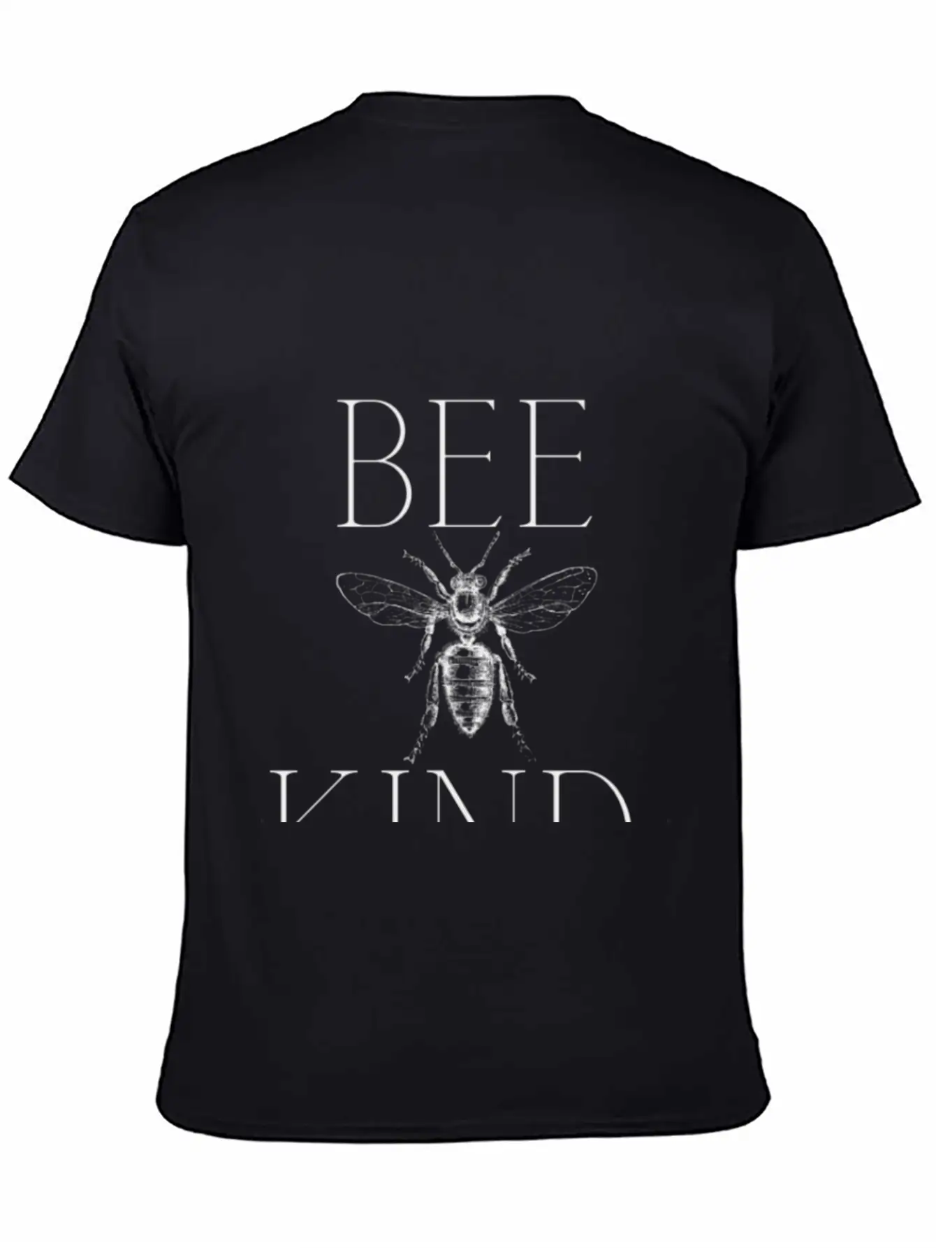 Bee Kind (be Kind) Unisex Short Sleeve Soft Cotton T-Shirt – Casual Everyday Wear