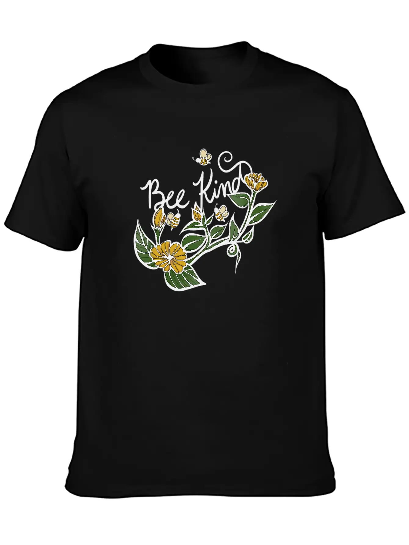 Bee Kind Stylish Everyday T-Shirt – Unisex Basic Cotton Tee