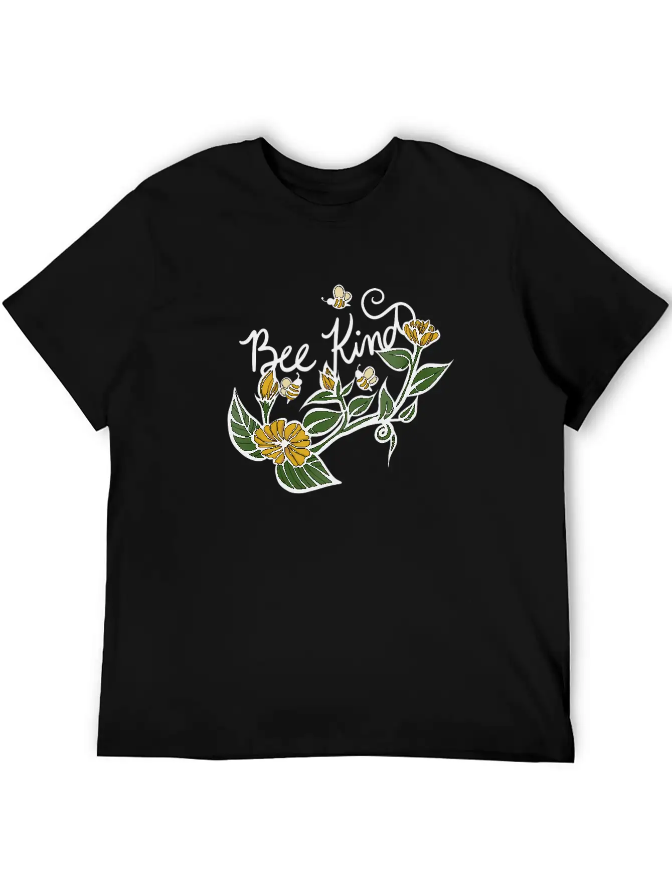 Bee Kind Stylish Everyday T-Shirt – Unisex Basic Cotton Tee