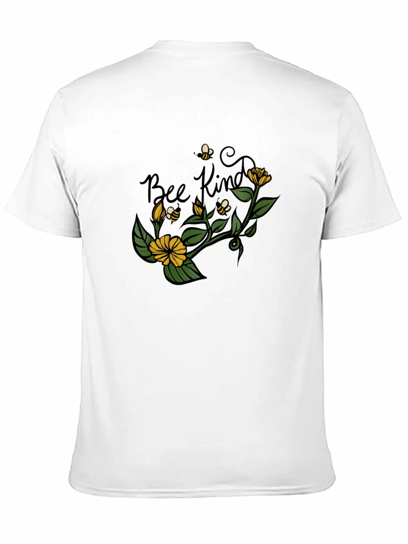 Bee Kind Stylish Everyday T-Shirt – Unisex Basic Cotton Tee