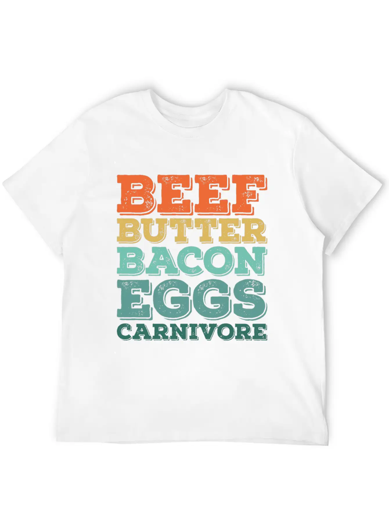 Beef Butter Bacon Eggs Carnivore Stylish Everyday T-Shirt – Unisex Basic Cotton Tee
