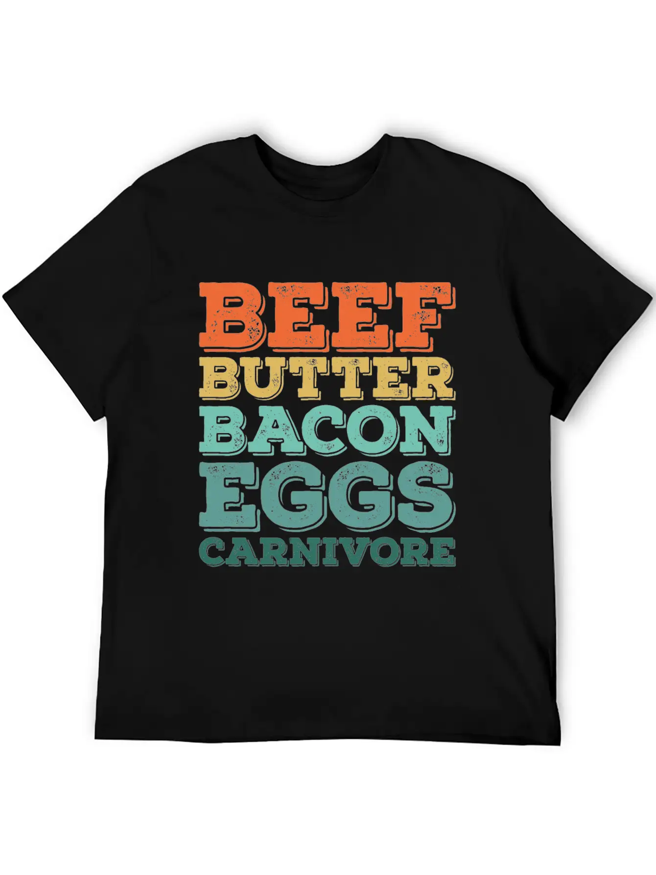 Beef Butter Bacon Eggs Carnivore Stylish Everyday T-Shirt – Unisex Basic Cotton Tee