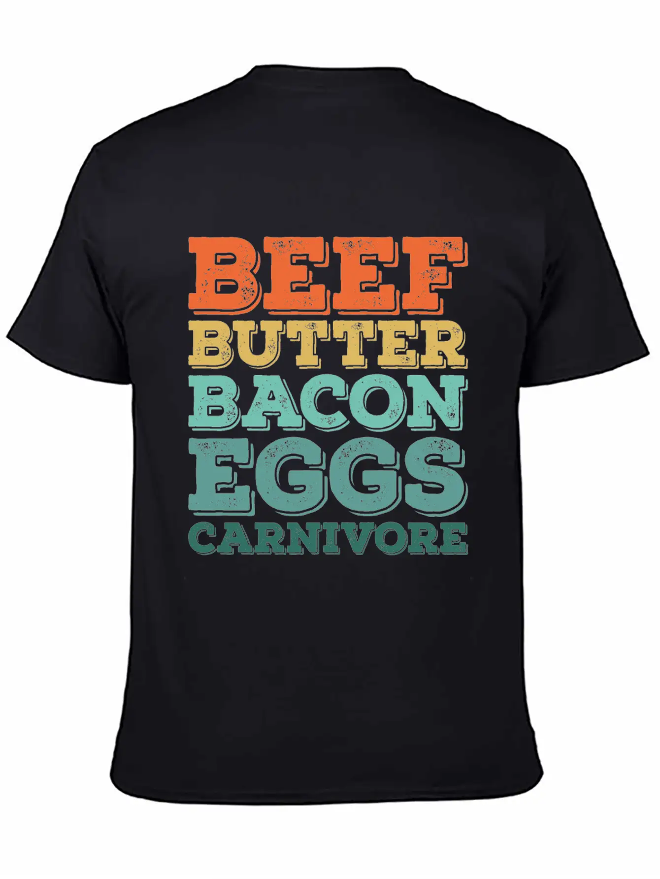 Beef Butter Bacon Eggs Carnivore Stylish Everyday T-Shirt – Unisex Basic Cotton Tee