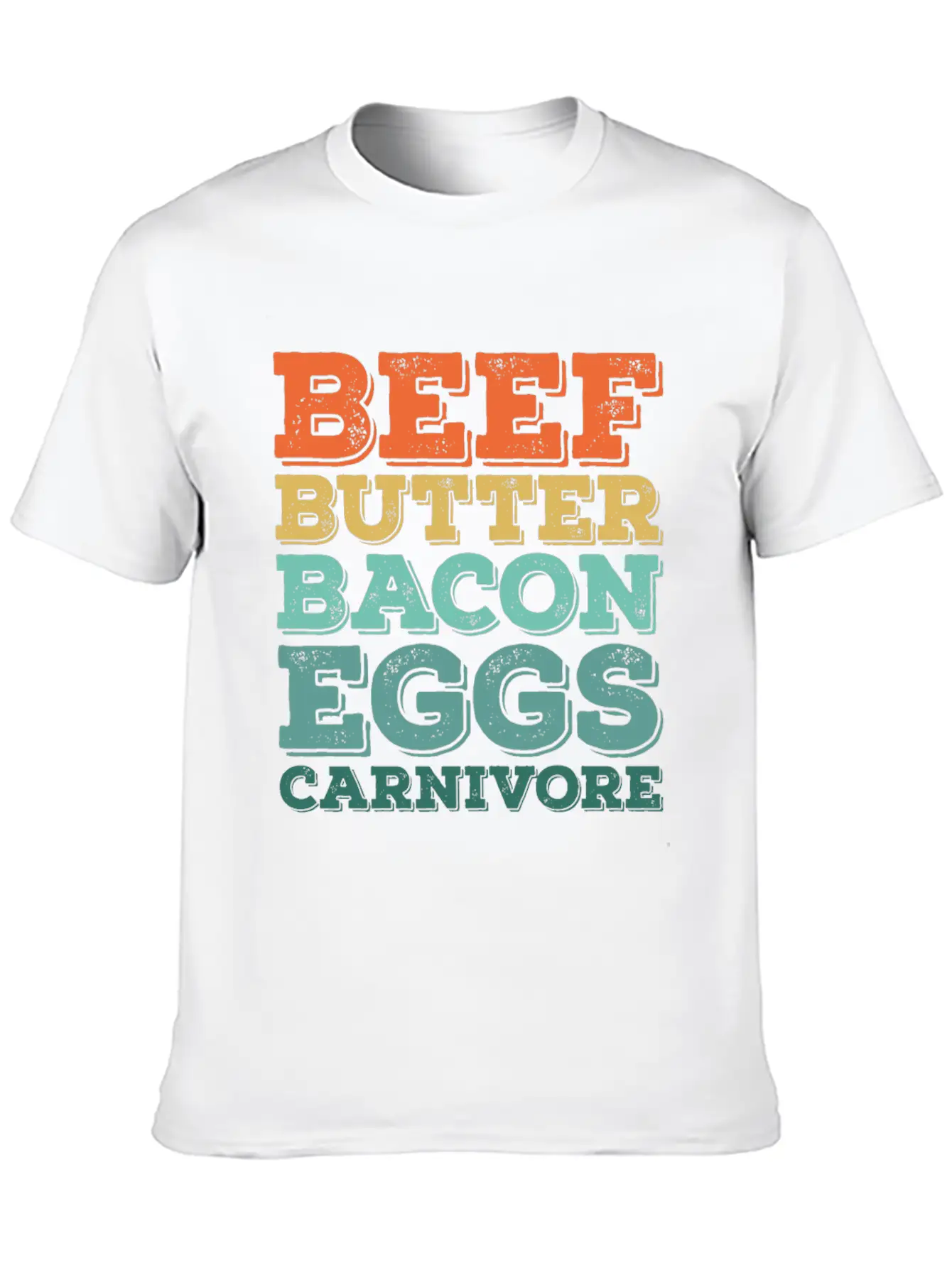Beef Butter Bacon Eggs Carnivore Stylish Everyday T-Shirt – Unisex Basic Cotton Tee