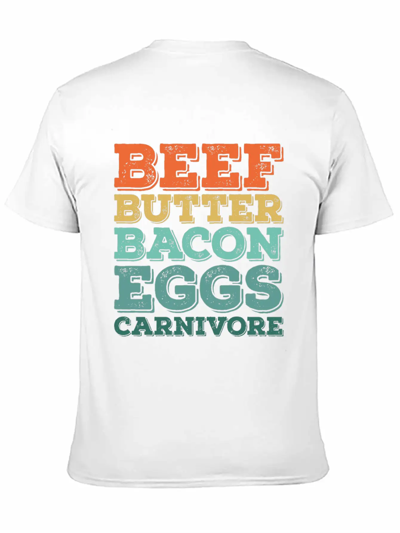 Beef Butter Bacon Eggs Carnivore Stylish Everyday T-Shirt – Unisex Basic Cotton Tee
