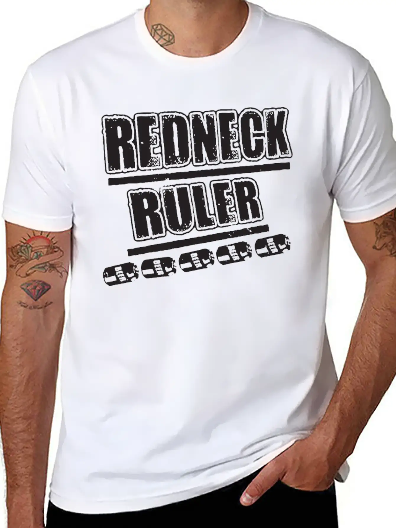 Beer Can Funny Redneck Life Clothing Basic Graphic T-Shirt – Daily Comfort In Soft Cotton