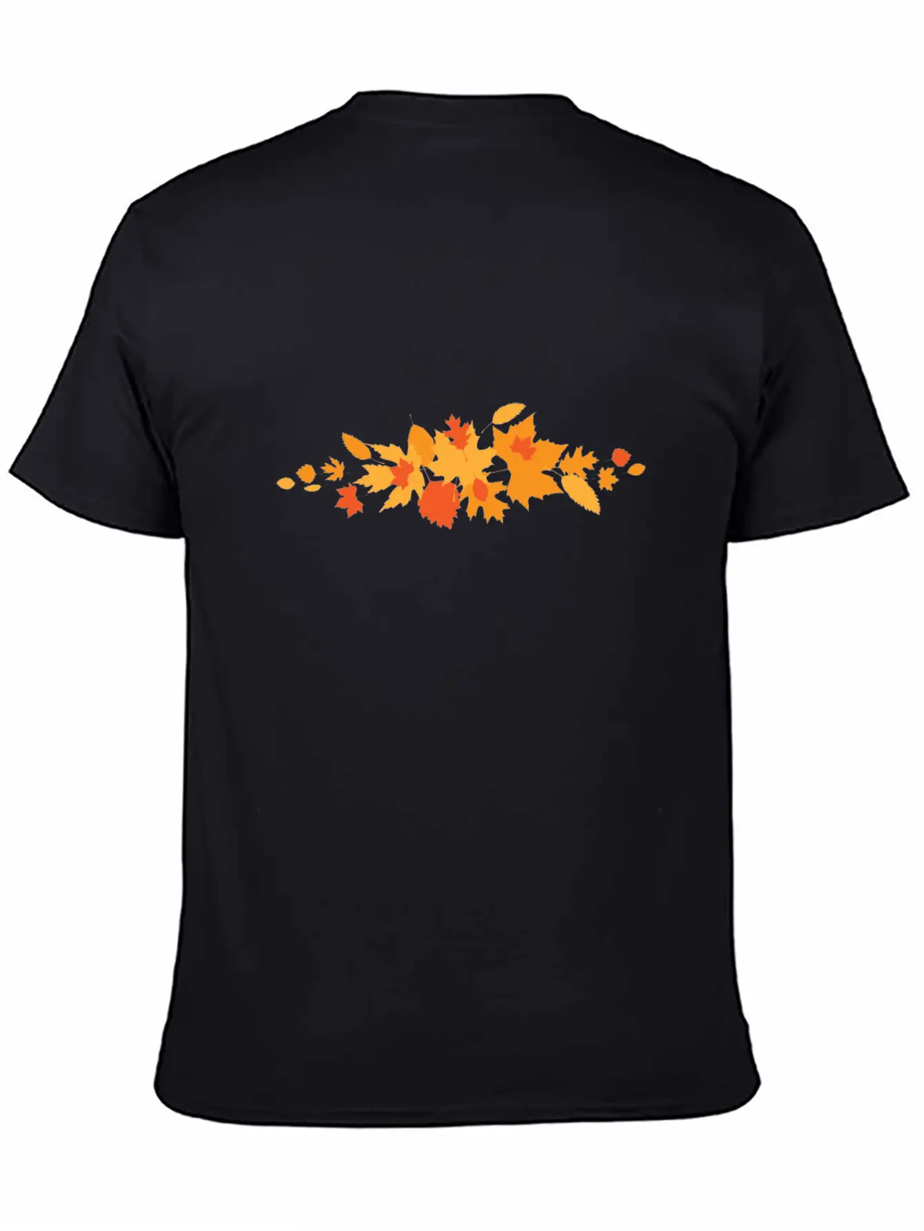 Beginning Of Autumn With Leaves Stylish Everyday T-Shirt – Unisex Basic Cotton Tee