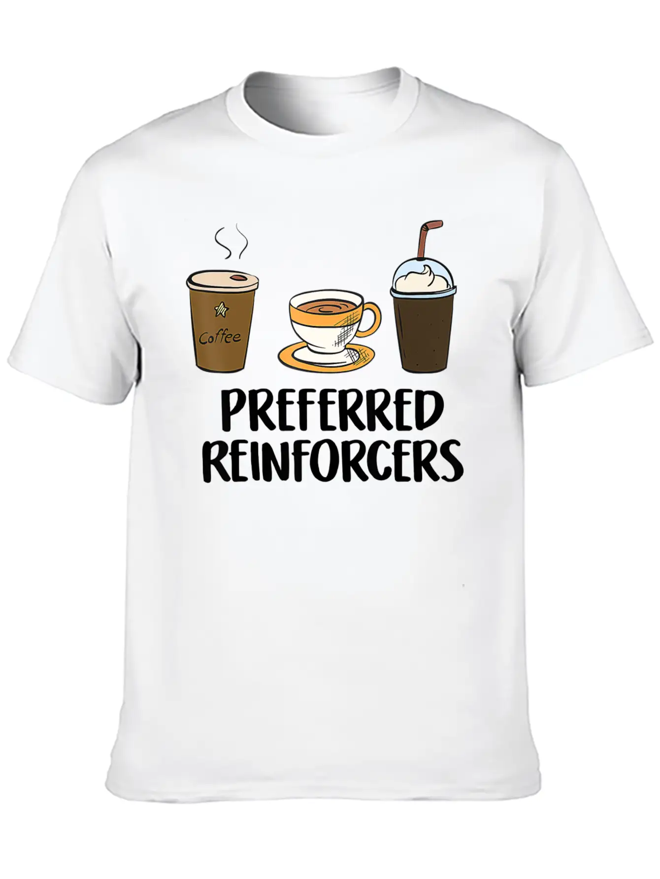 Behavior Analyst Coffee Gift For BCBA RBT ABA Unisex Short Sleeve Soft Cotton T-Shirt – Casual Everyday Wear