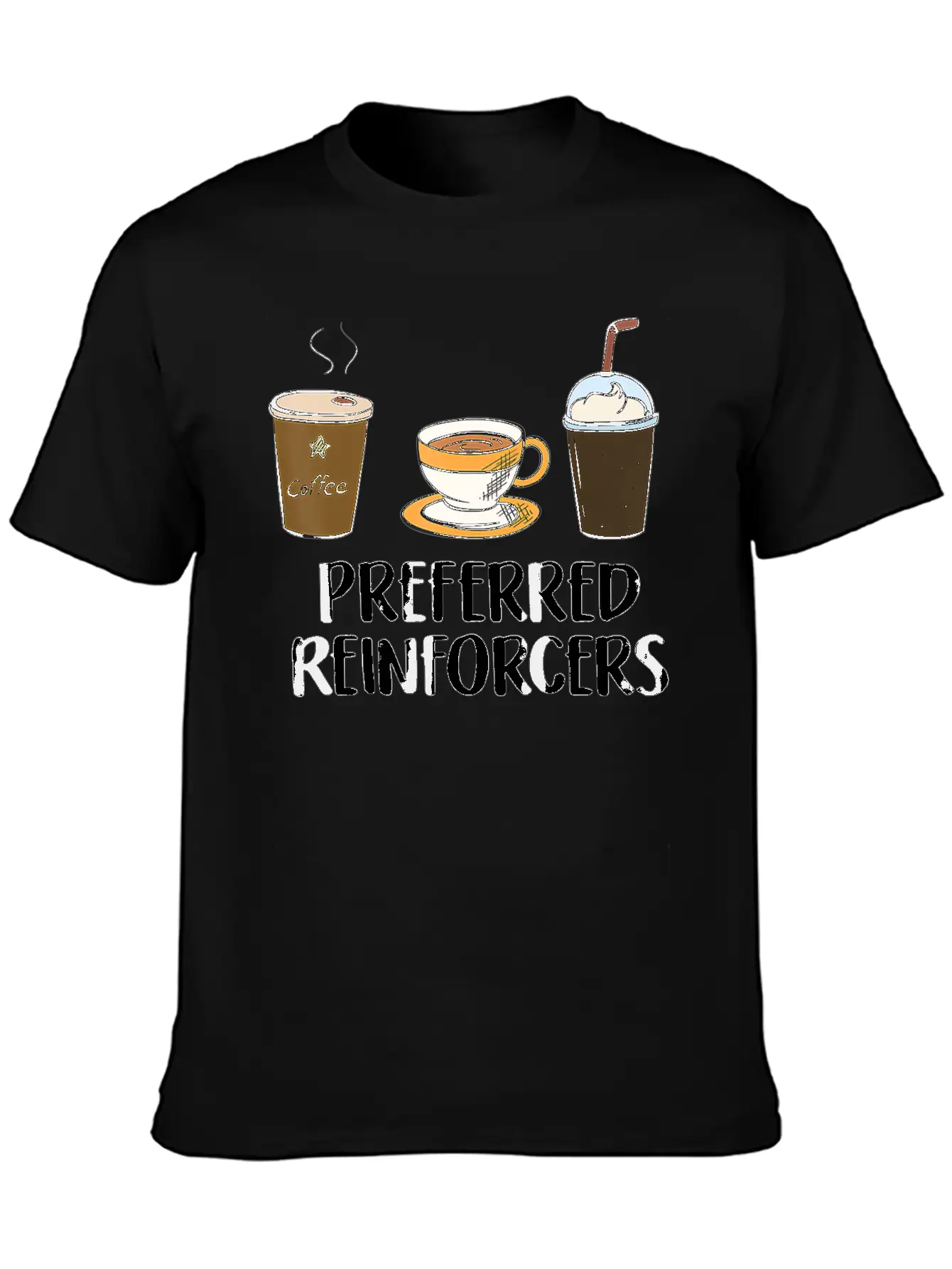 Behavior Analyst Coffee Gift For BCBA RBT ABA Unisex Short Sleeve Soft Cotton T-Shirt – Casual Everyday Wear