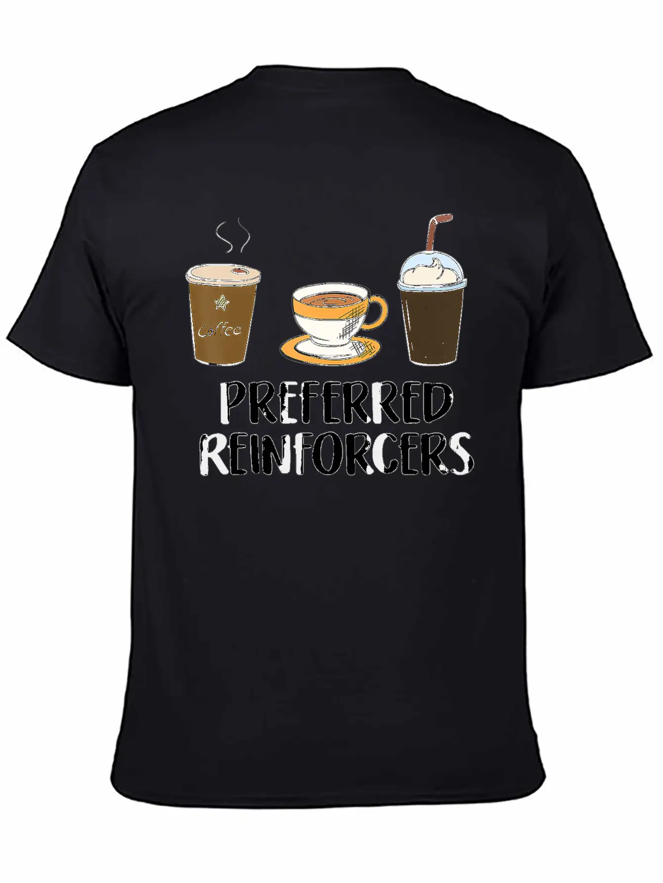 Behavior Analyst Coffee Gift For BCBA RBT ABA Unisex Short Sleeve Soft Cotton T-Shirt – Casual Everyday Wear