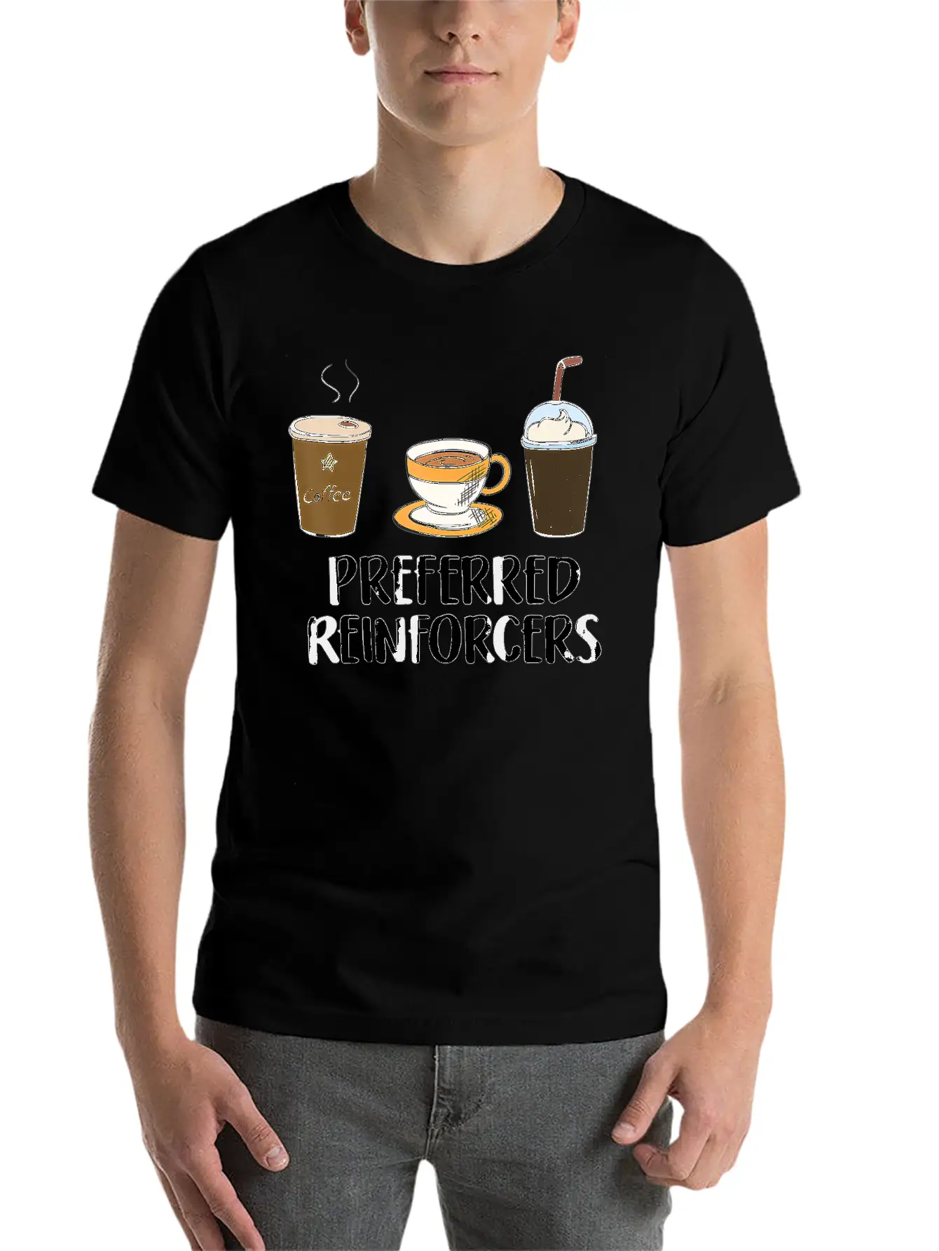 Behavior Analyst Coffee Gift For BCBA RBT ABA Unisex Short Sleeve Soft Cotton T-Shirt – Casual Everyday Wear