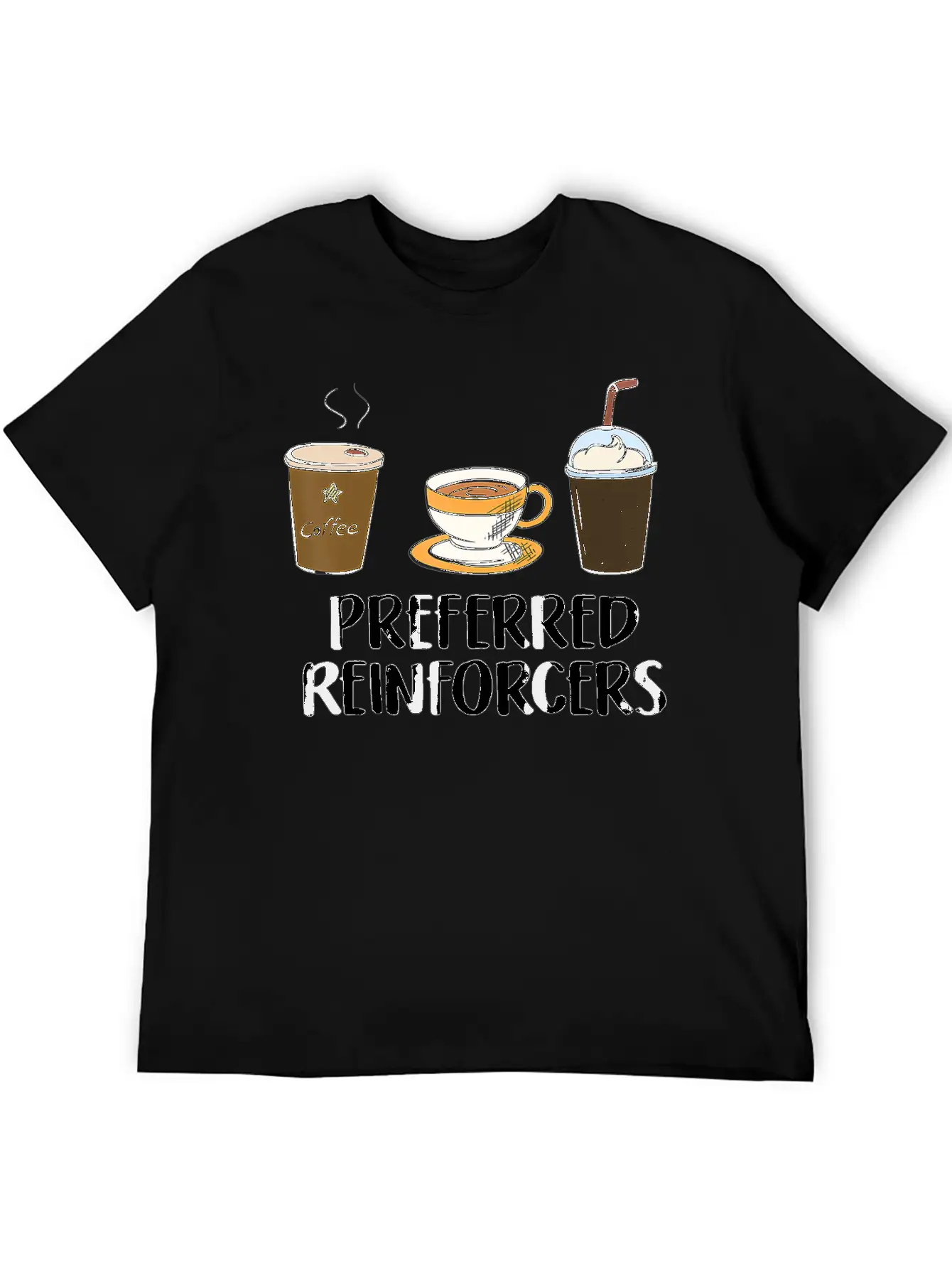 Behavior Analyst Coffee Gift For BCBA RBT ABA Unisex Short Sleeve Soft Cotton T-Shirt – Casual Everyday Wear