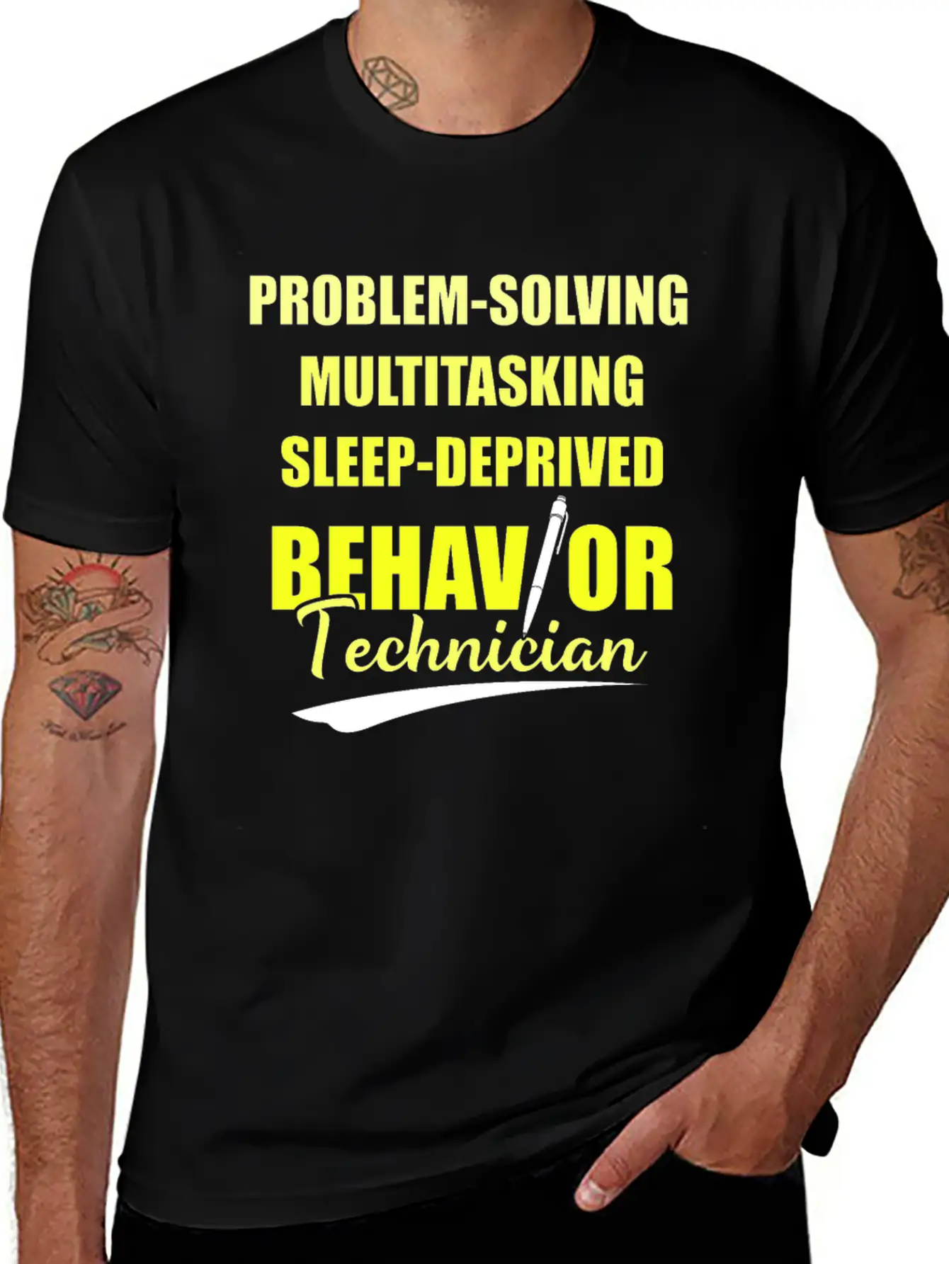 Behavior Technician Multitasking Behavioral Tech Comfortable Minimalist Graphic Tee – Summer Style Essential