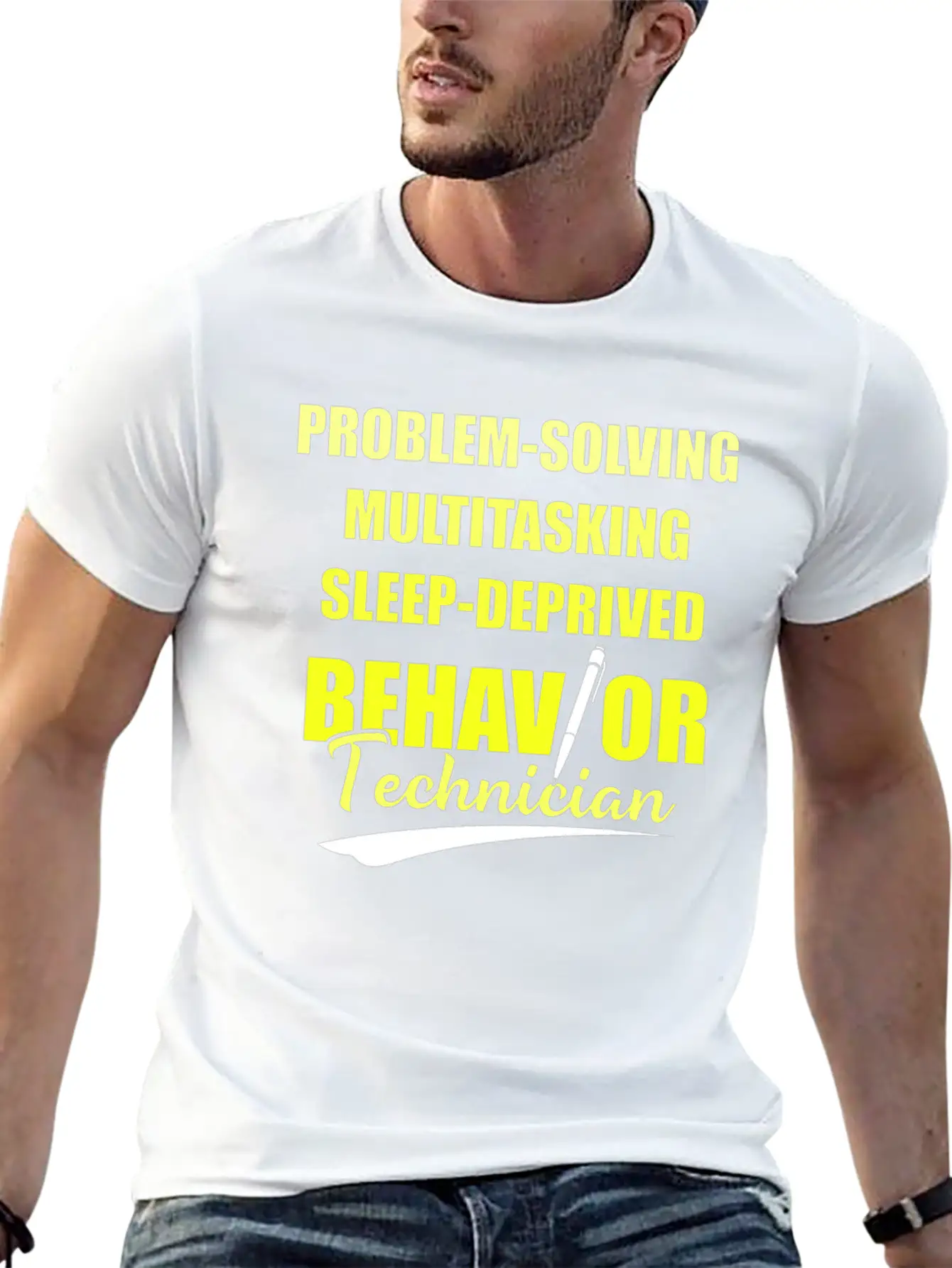 Behavior Technician Multitasking Behavioral Tech Comfortable Minimalist Graphic Tee – Summer Style Essential