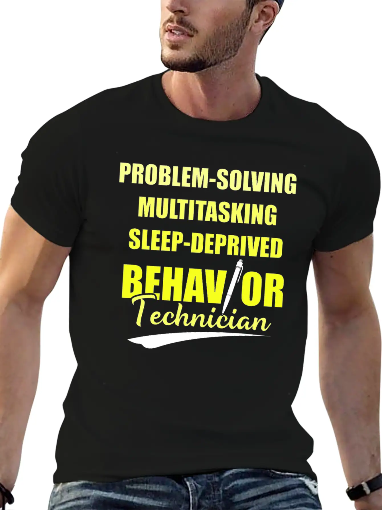 Behavior Technician Multitasking Behavioral Tech Comfortable Minimalist Graphic Tee – Summer Style Essential