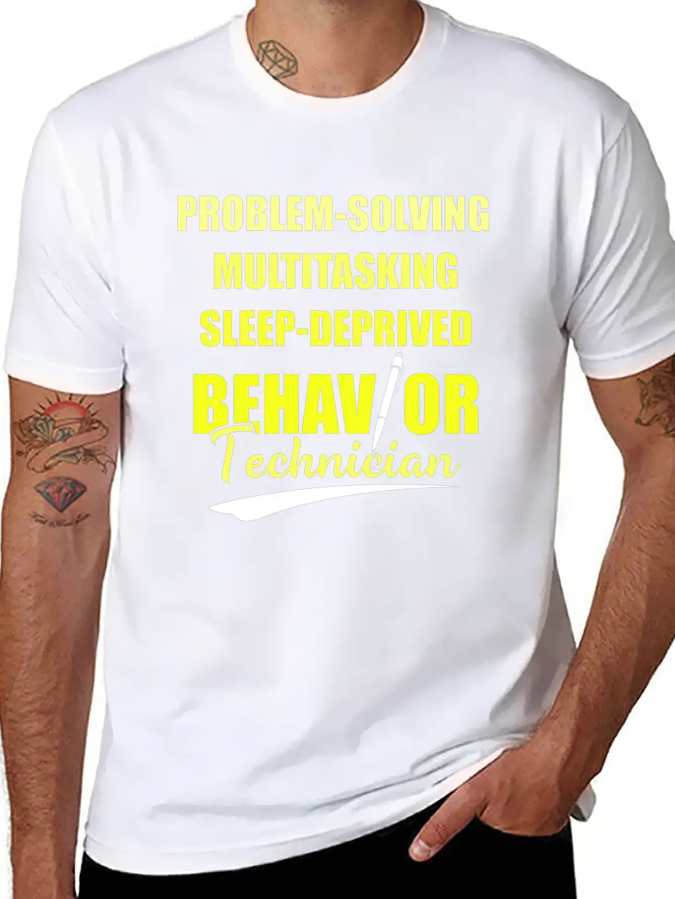 Behavior Technician Multitasking Behavioral Tech Comfortable Minimalist Graphic Tee – Summer Style Essential