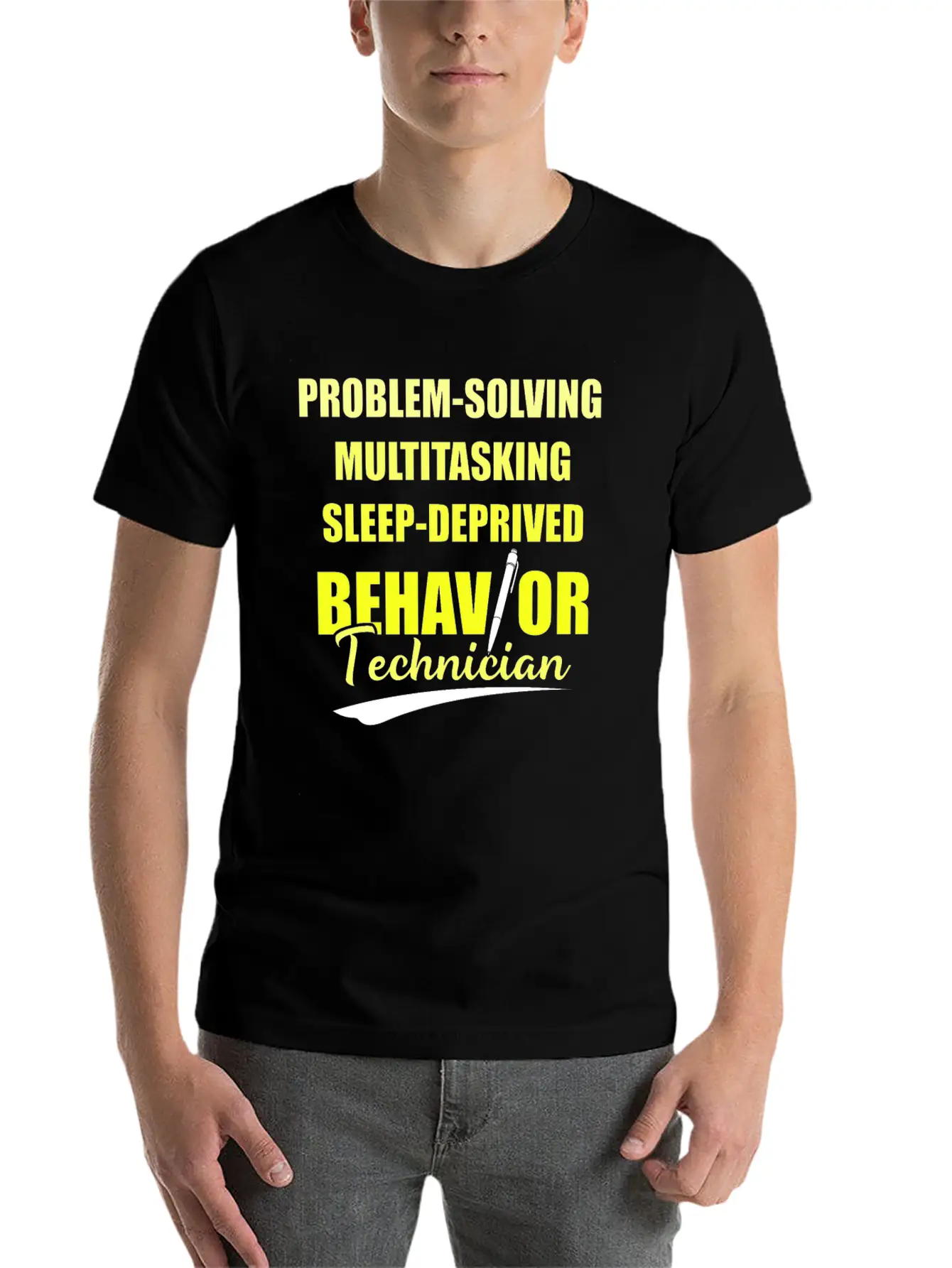Behavior Technician Multitasking Behavioral Tech Comfortable Minimalist Graphic Tee – Summer Style Essential