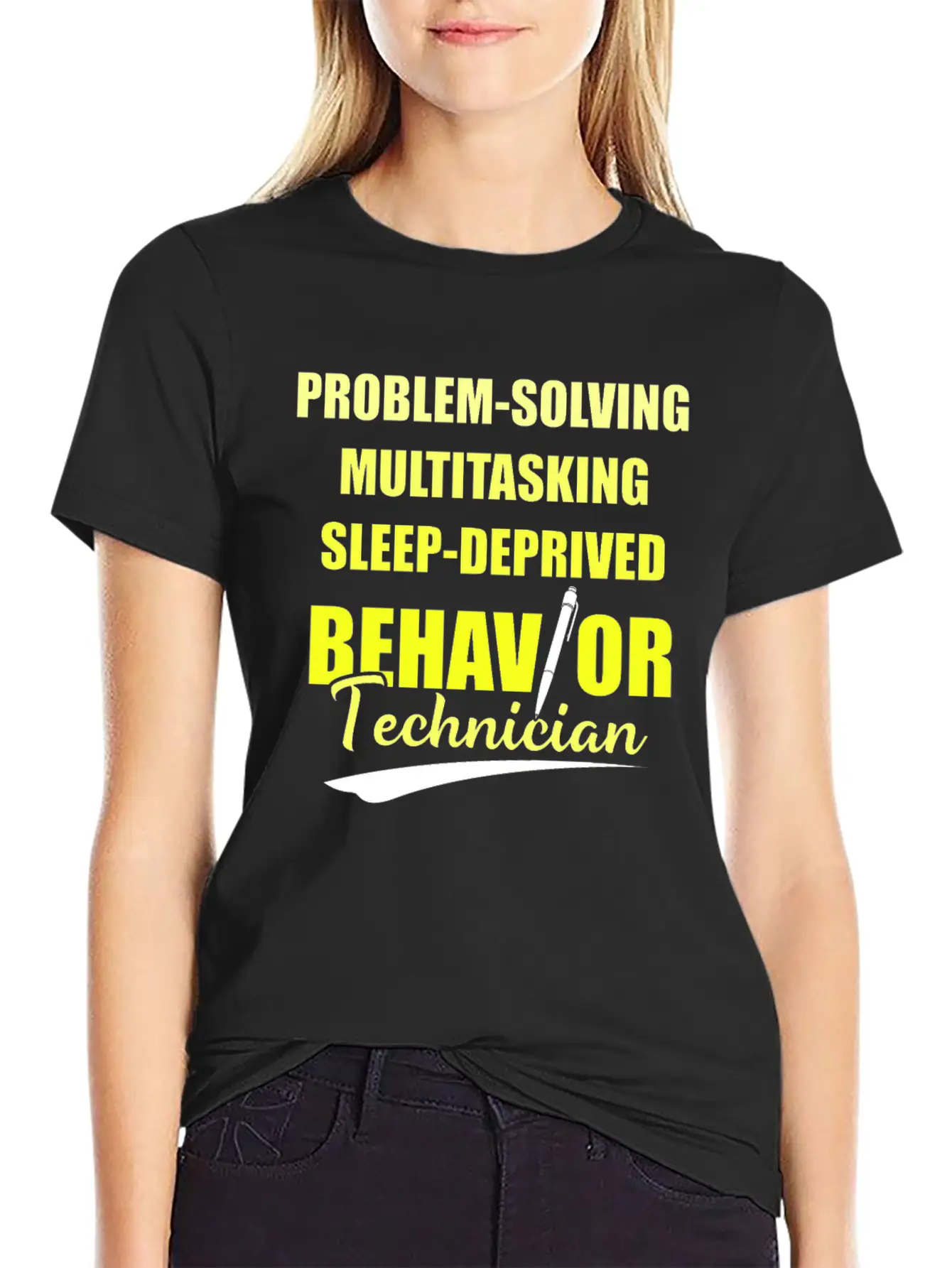 Behavior Technician Multitasking Behavioral Tech Comfortable Minimalist Graphic Tee – Summer Style Essential