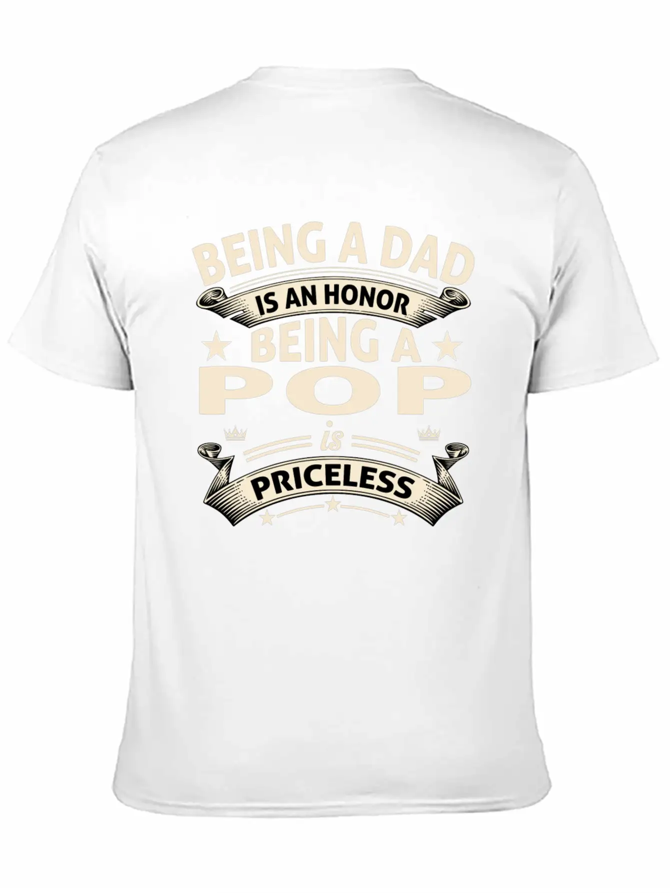 BEING A POP Stylish Everyday T-Shirt – Unisex Basic Cotton Tee
