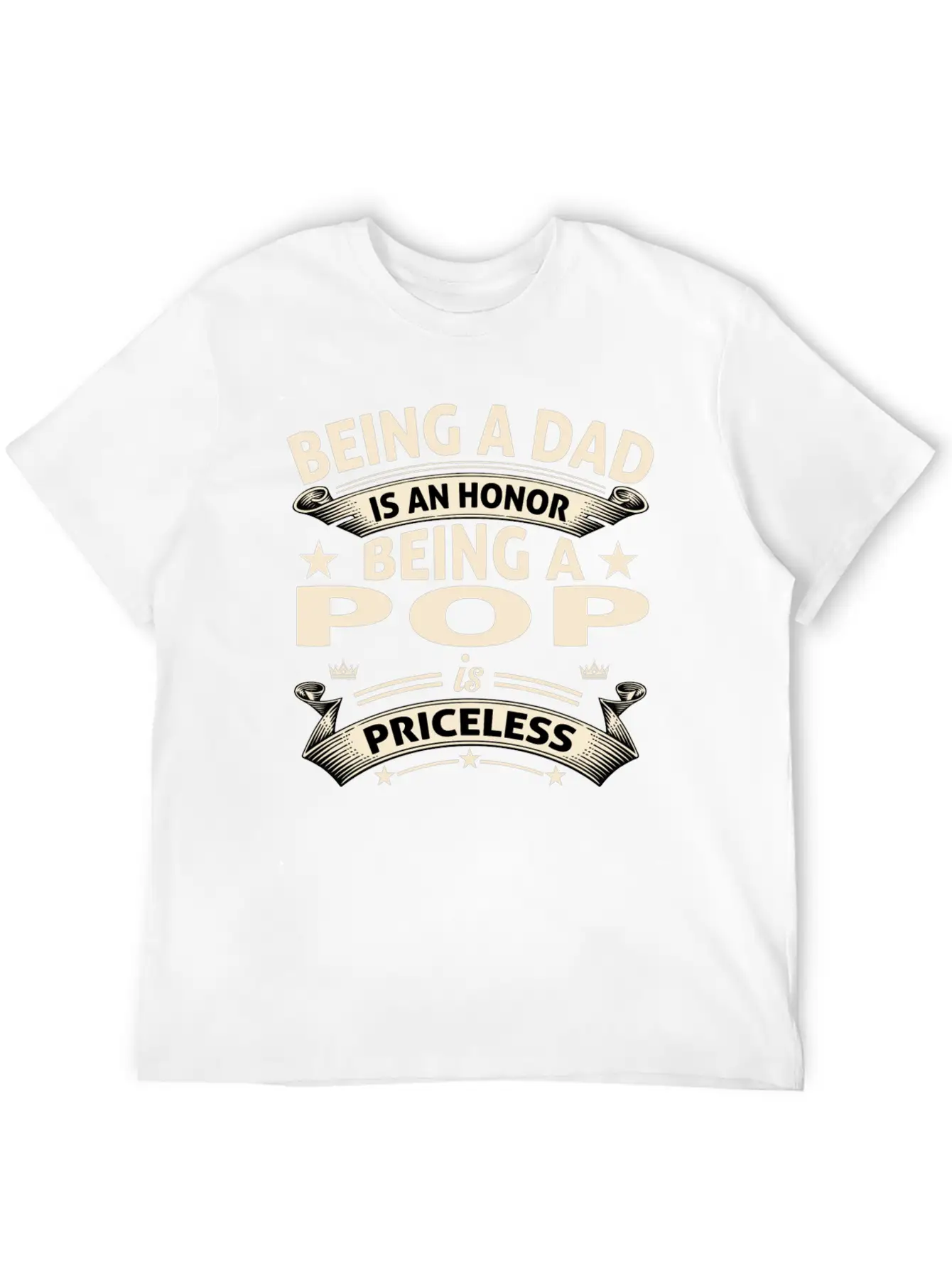 BEING A POP Stylish Everyday T-Shirt – Unisex Basic Cotton Tee