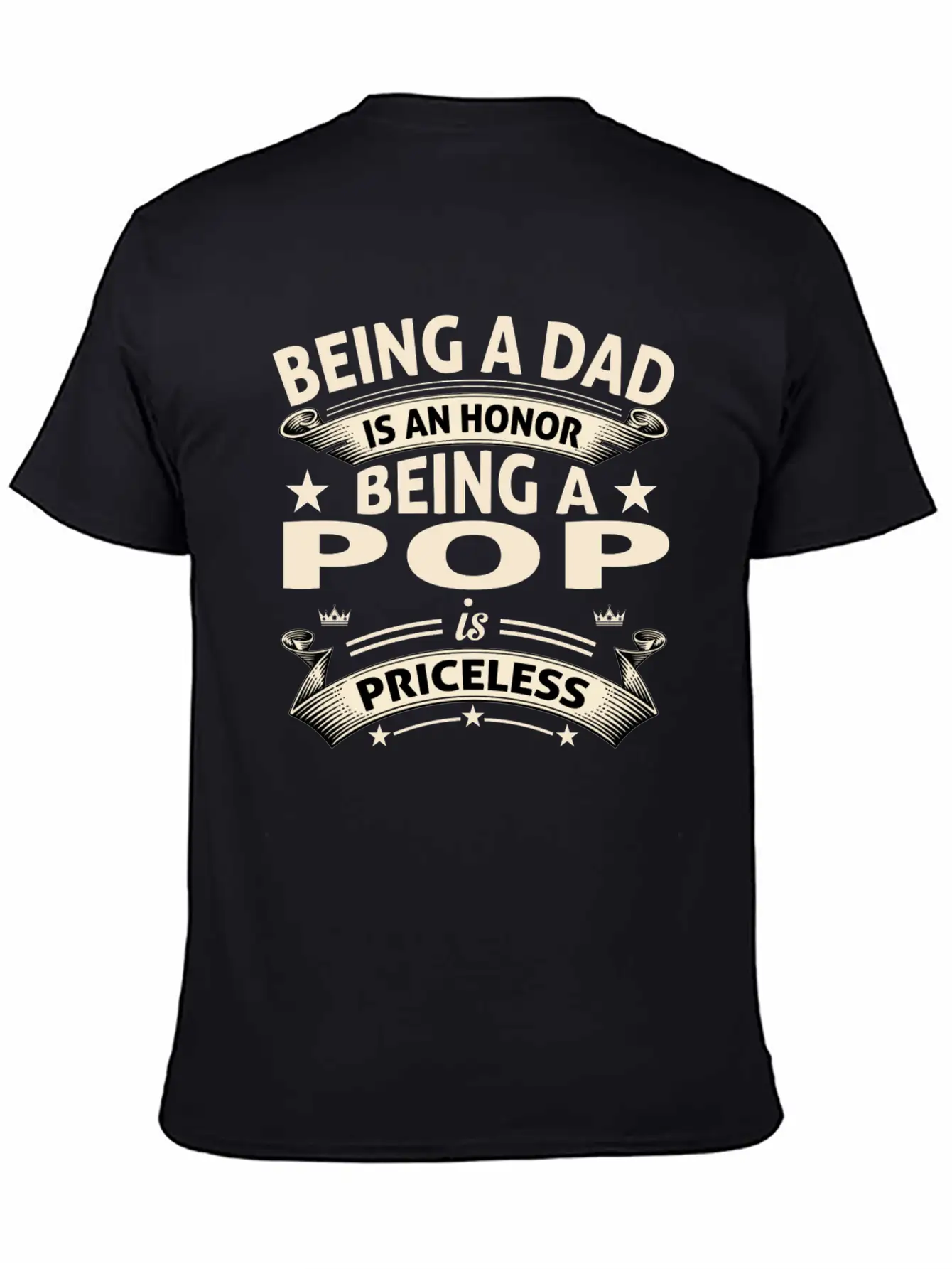 BEING A POP Stylish Everyday T-Shirt – Unisex Basic Cotton Tee