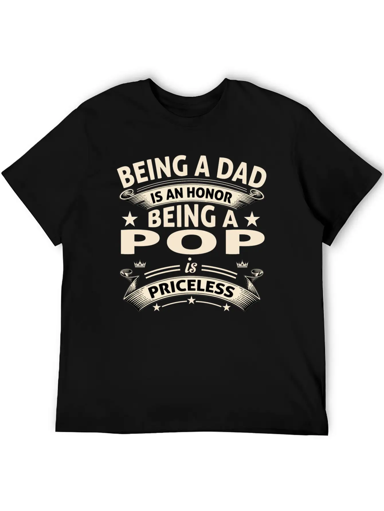 BEING A POP Stylish Everyday T-Shirt – Unisex Basic Cotton Tee