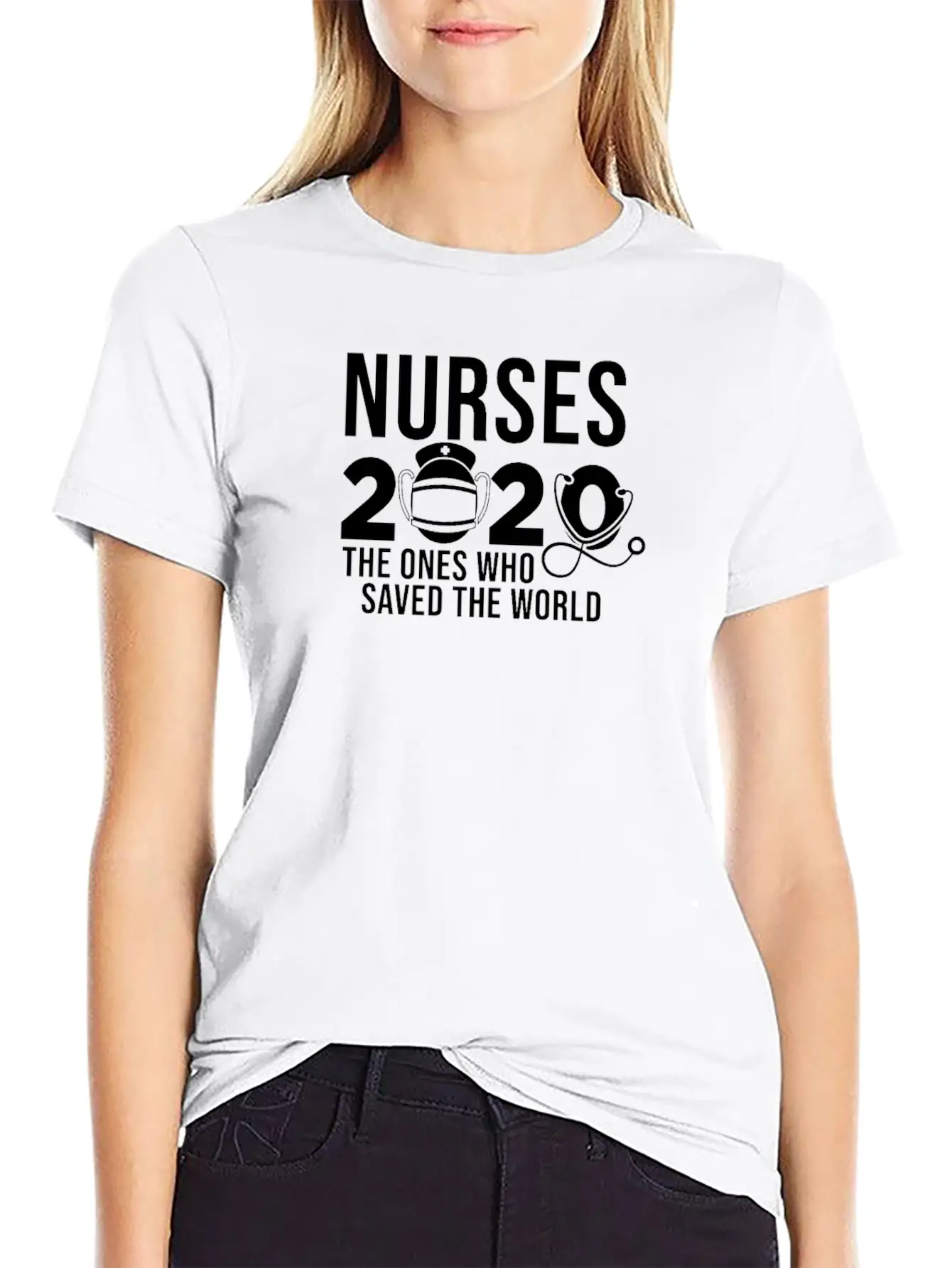 Being Quarantined Gift Nurses 2020 The Ones Who Comfortable Minimalist Graphic Tee – Summer Style Essential
