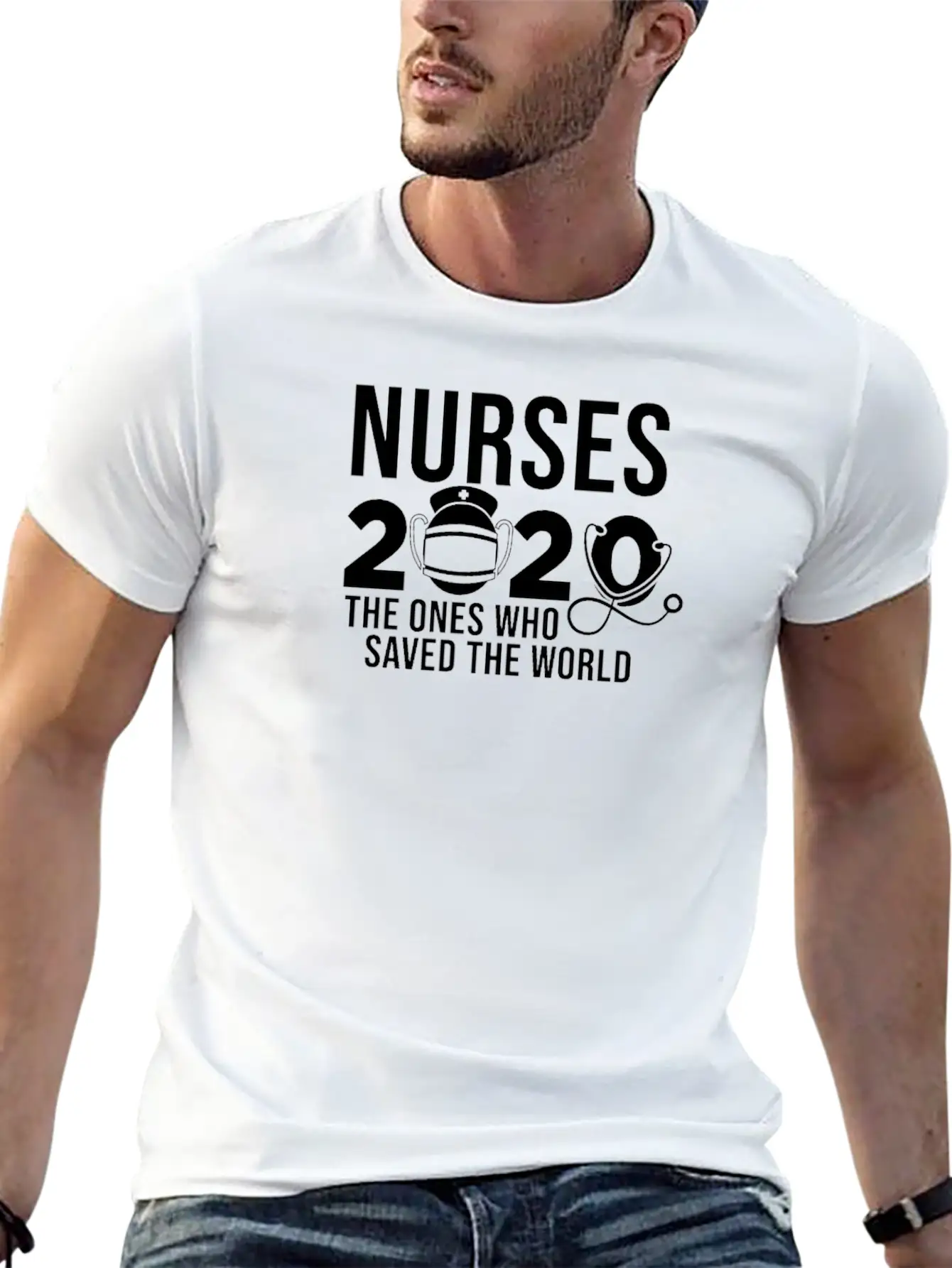 Being Quarantined Gift Nurses 2020 The Ones Who Comfortable Minimalist Graphic Tee – Summer Style Essential