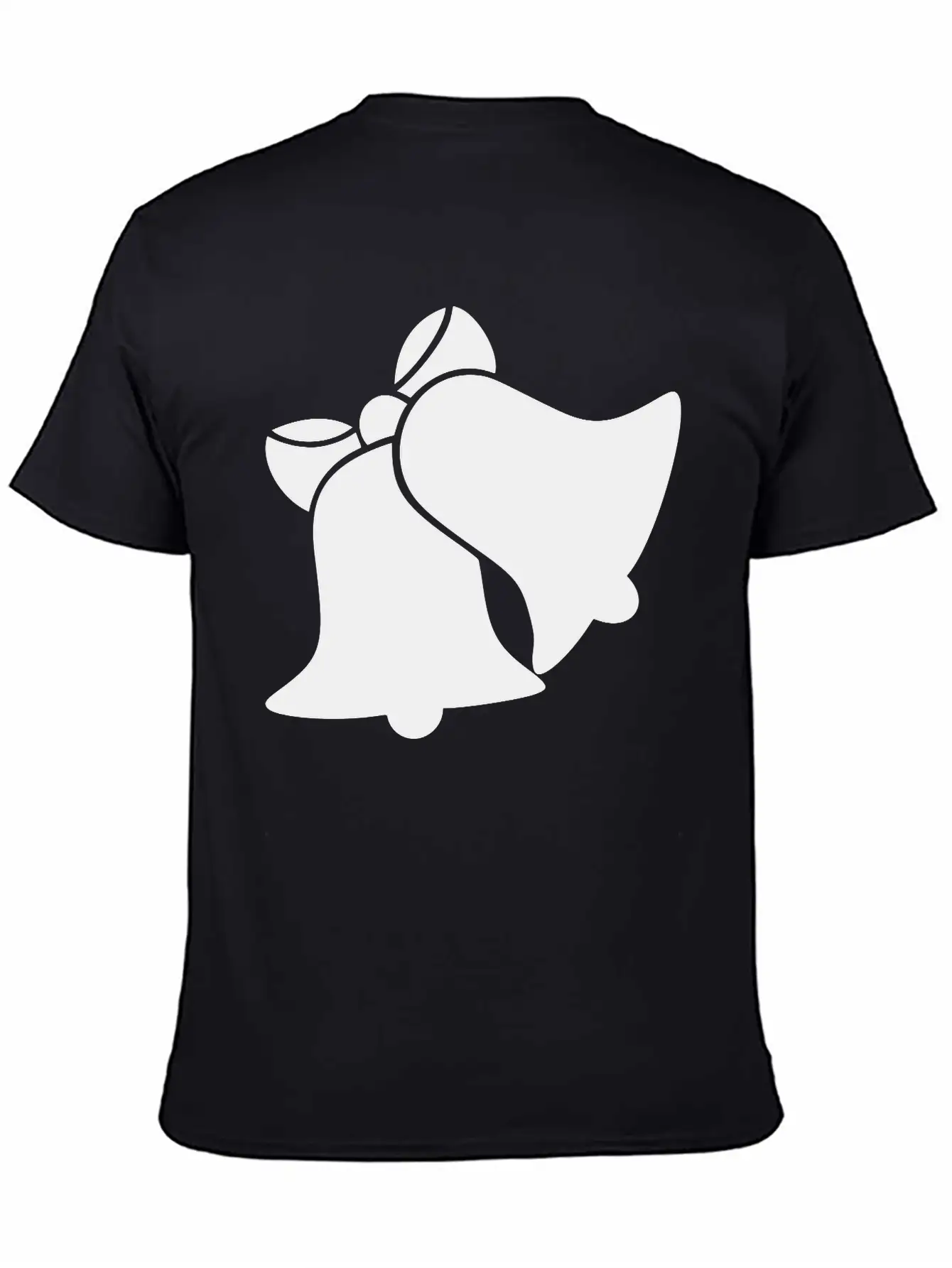 Bells Silhouette Unisex Short Sleeve Soft Cotton T-Shirt – Casual Everyday Wear