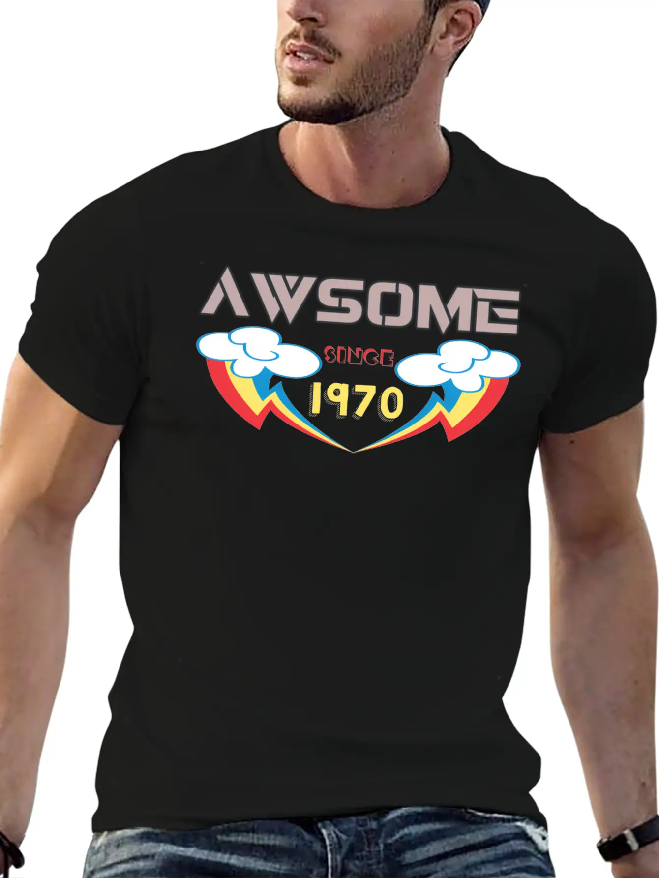 Best For Someone Born In 1970 Unisex Short Sleeve Soft Cotton T-Shirt – Casual Everyday Wear