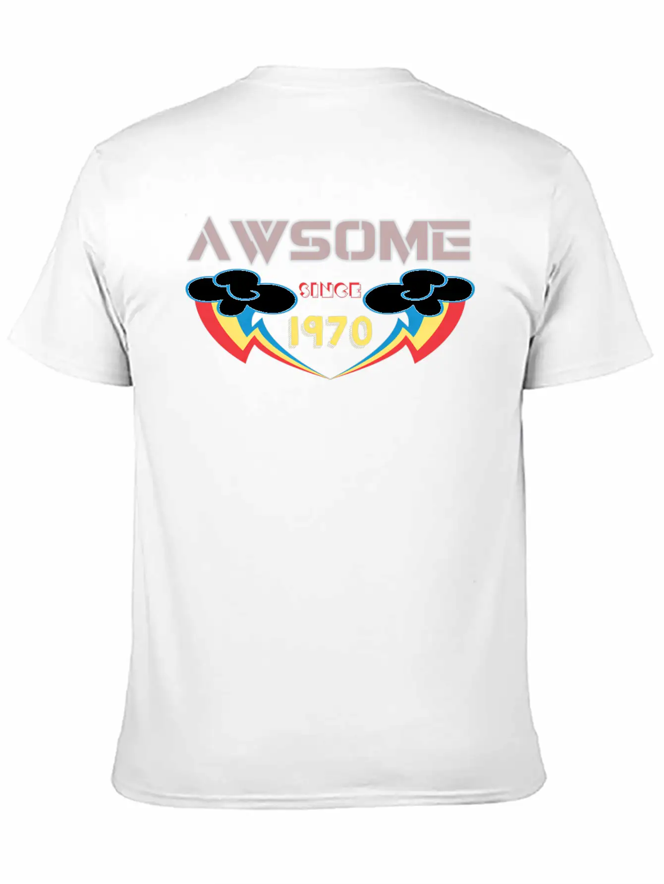 Best For Someone Born In 1970 Unisex Short Sleeve Soft Cotton T-Shirt – Casual Everyday Wear
