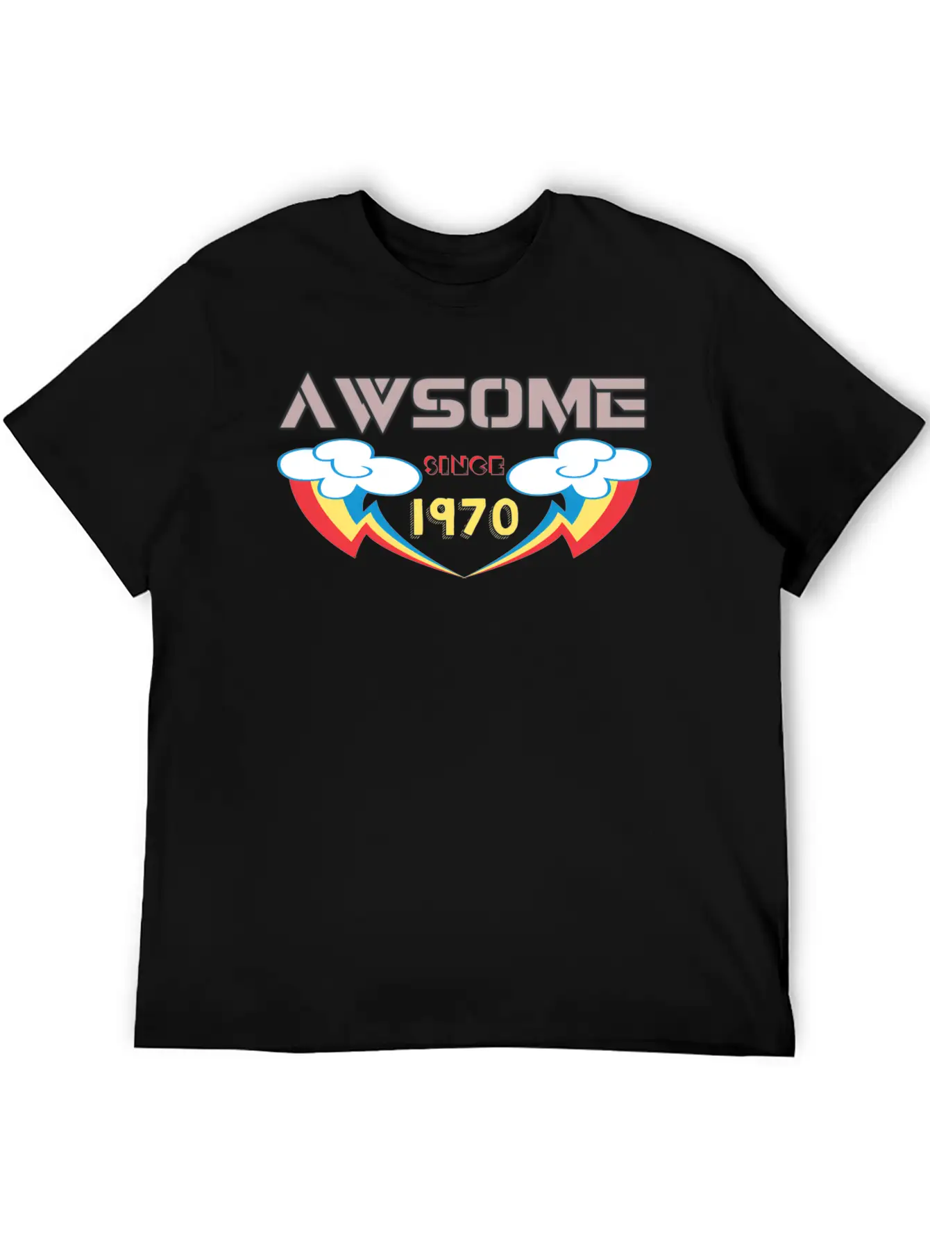 Best For Someone Born In 1970 Unisex Short Sleeve Soft Cotton T-Shirt – Casual Everyday Wear