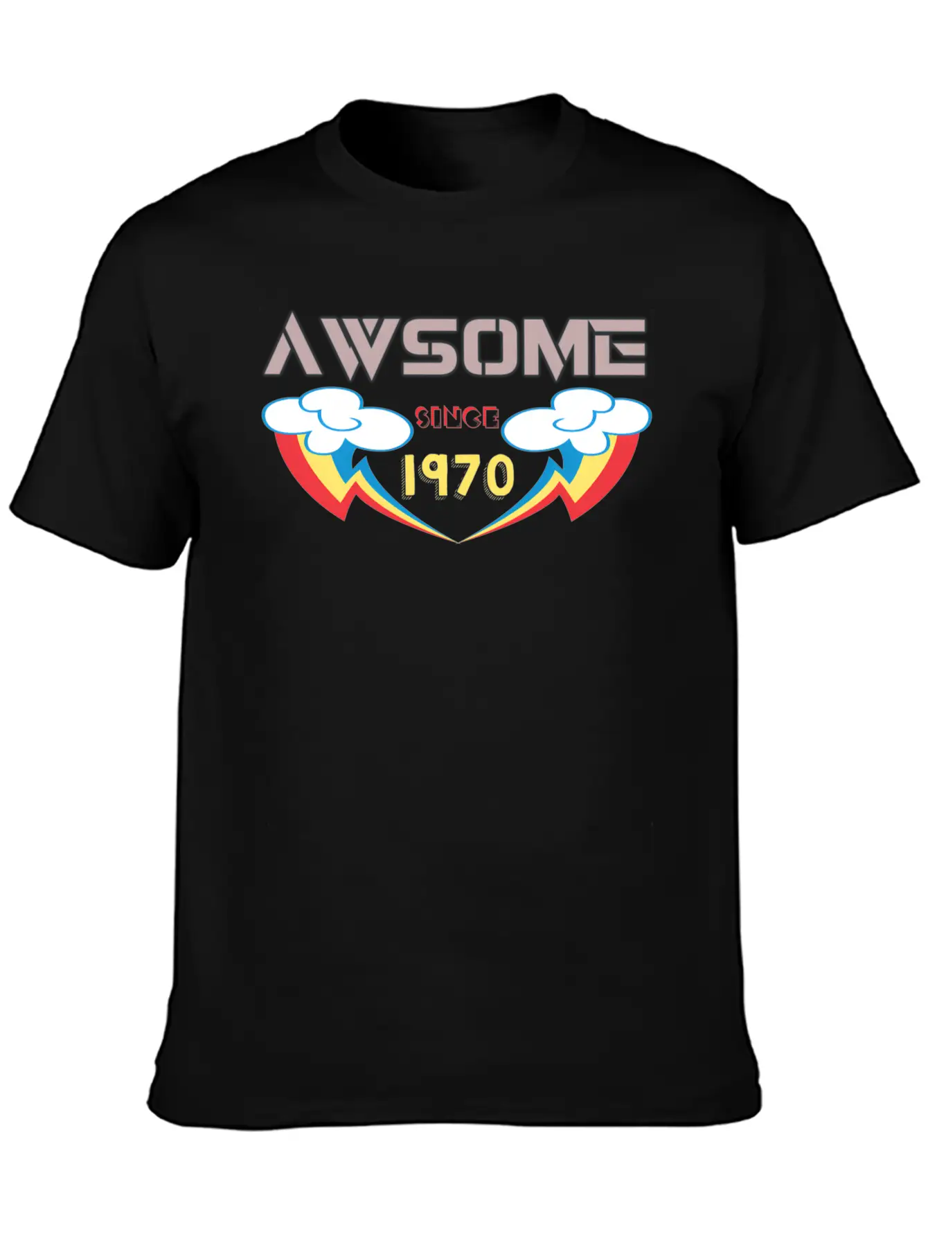 Best For Someone Born In 1970 Unisex Short Sleeve Soft Cotton T-Shirt – Casual Everyday Wear