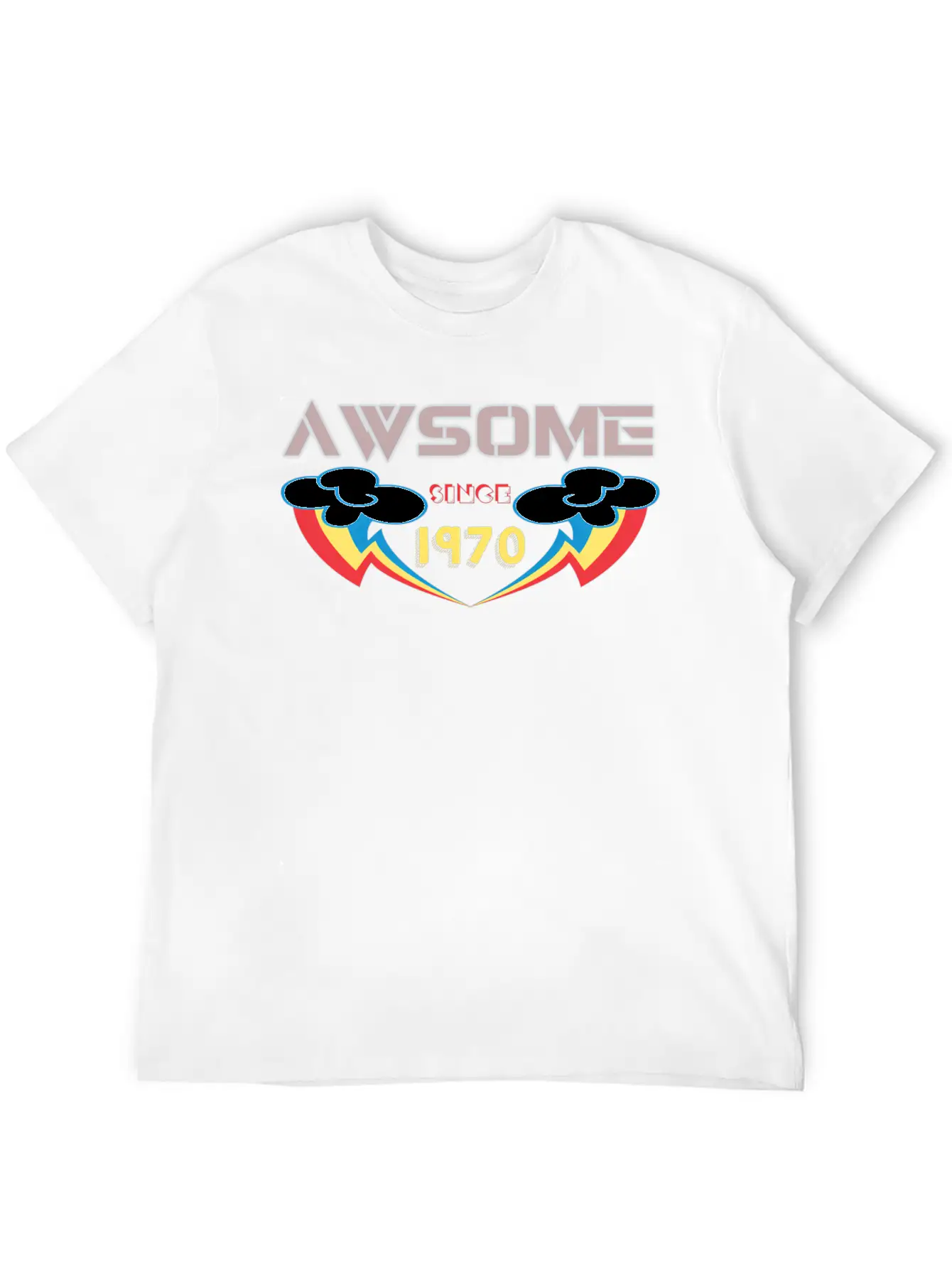 Best For Someone Born In 1970 Unisex Short Sleeve Soft Cotton T-Shirt – Casual Everyday Wear