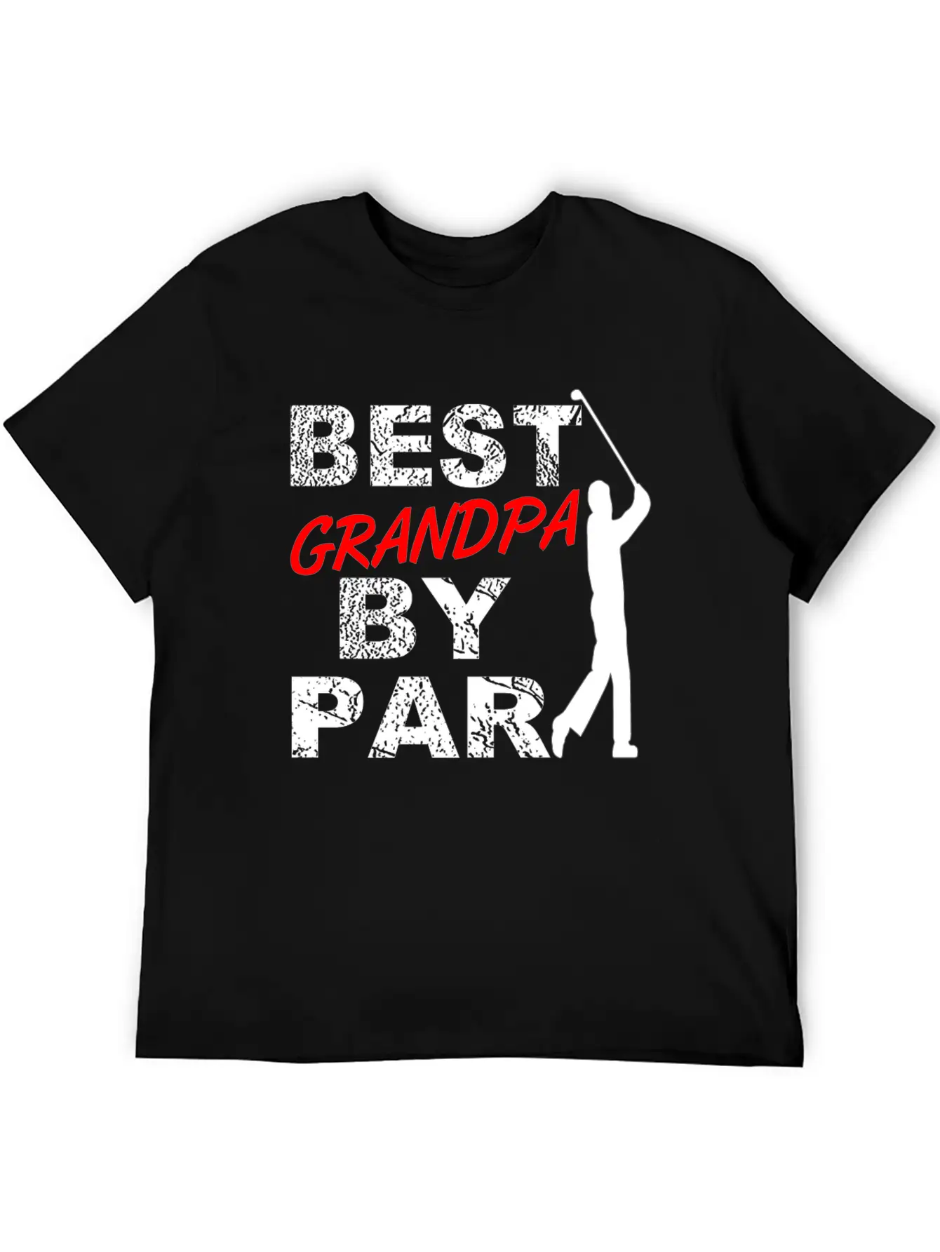 Best Grandpa By Par Funny Golf Gift For Golf Loving Grandfather Golfers Comfortable Minimalist Graphic Tee – Summer Style Essential
