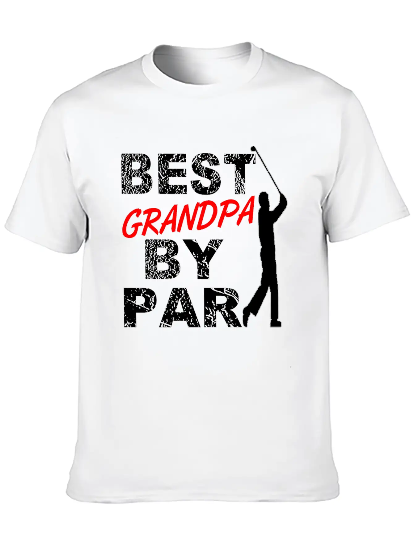 Best Grandpa By Par Funny Golf Gift For Golf Loving Grandfather Golfers Comfortable Minimalist Graphic Tee – Summer Style Essential