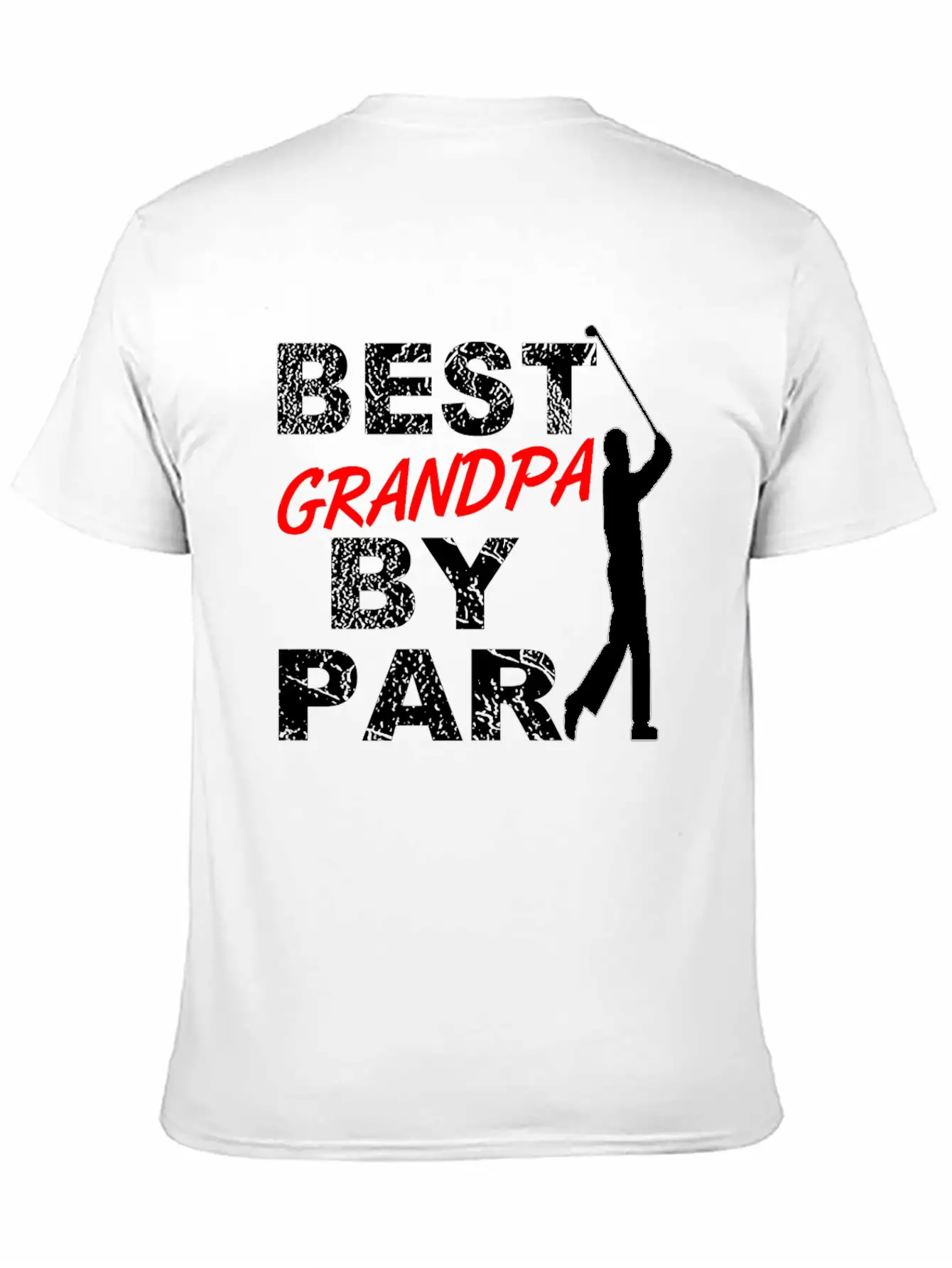 Best Grandpa By Par Funny Golf Gift For Golf Loving Grandfather Golfers Comfortable Minimalist Graphic Tee – Summer Style Essential