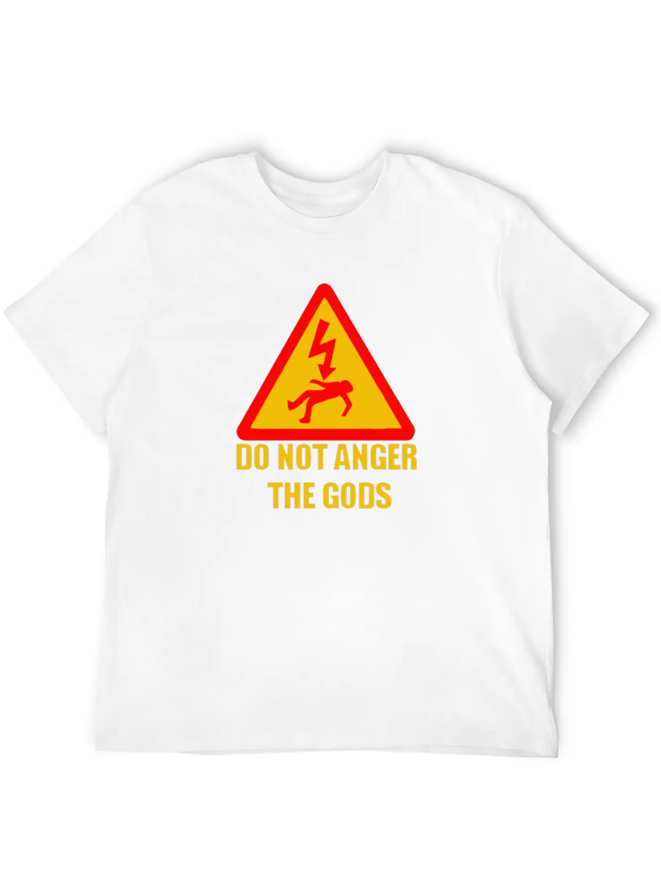 BEST TRENDING YD850 Do Not Anger The Gods Basic Graphic T-Shirt – Daily Comfort In Soft Cotton