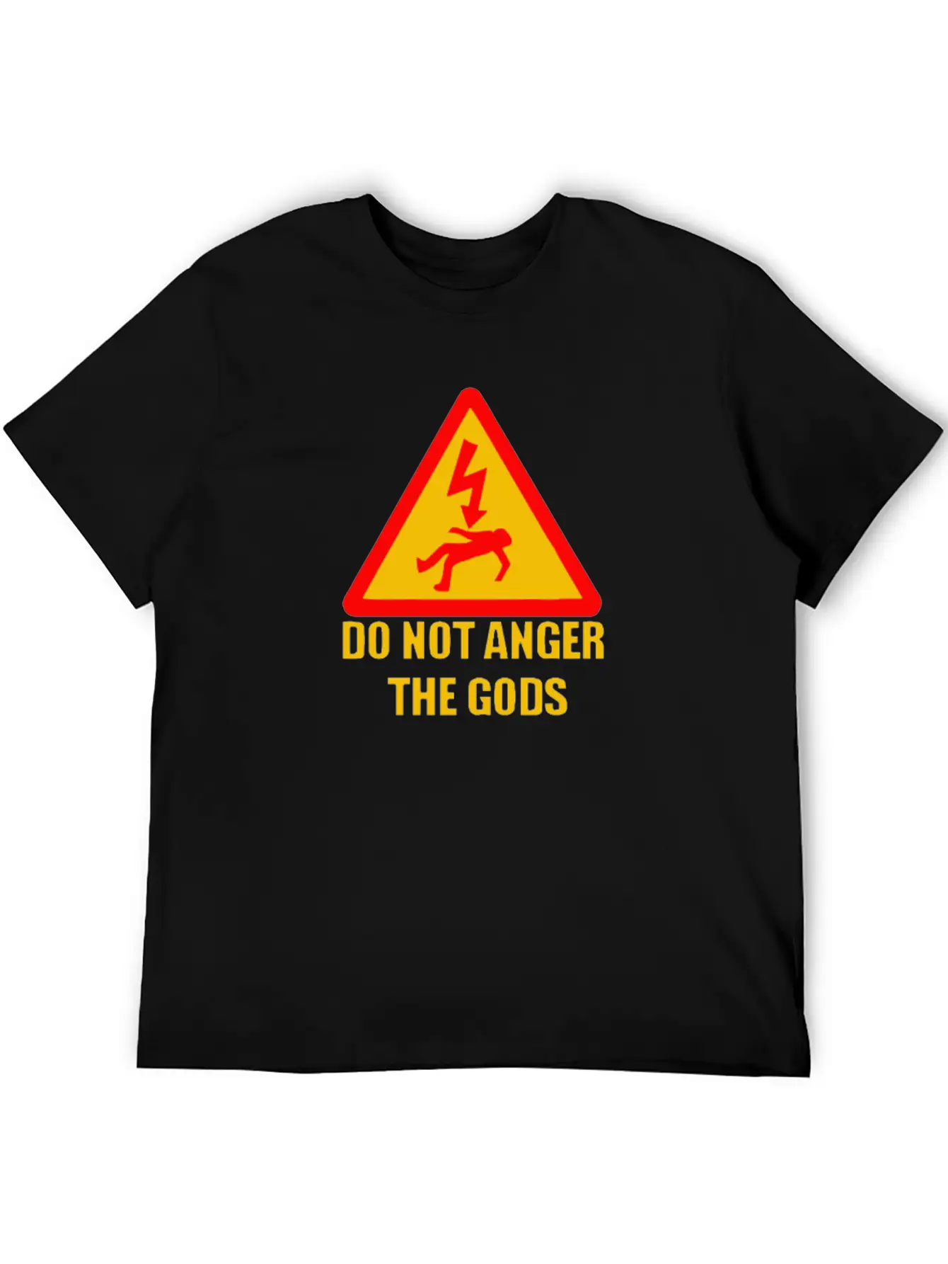 BEST TRENDING YD850 Do Not Anger The Gods Basic Graphic T-Shirt – Daily Comfort In Soft Cotton