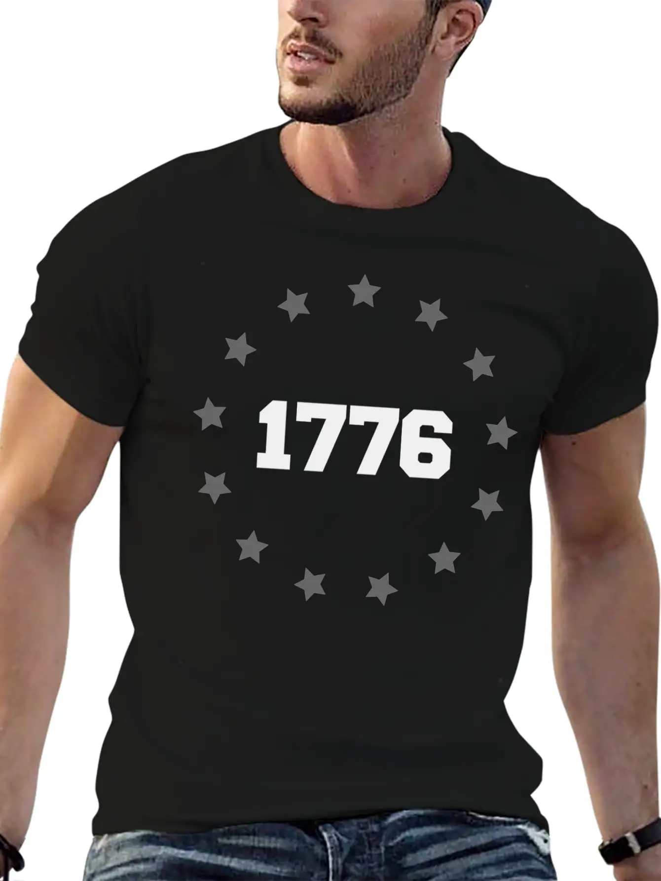 Betsy Ross Battle 1776 Flag - Patriotic American Timeless Short Sleeve Tee – Comfy And Minimalist Design